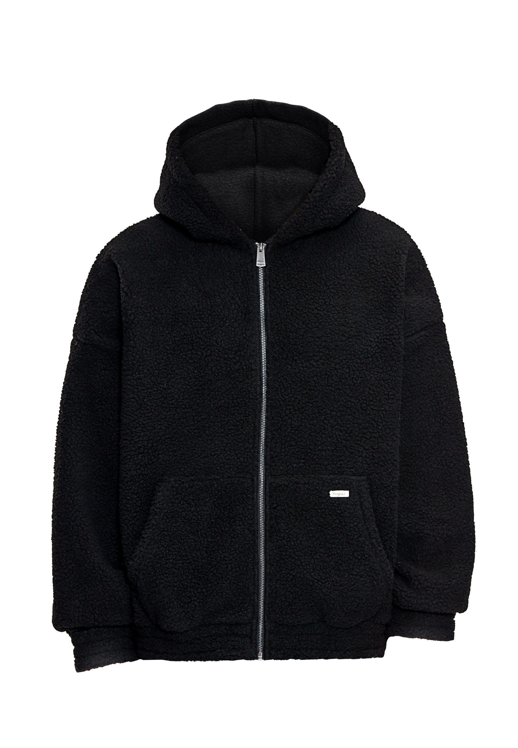 Dropsize Kapuzenpullover Dropsize TEDDY ZIPPER (1-tlg) günstig online kaufen
