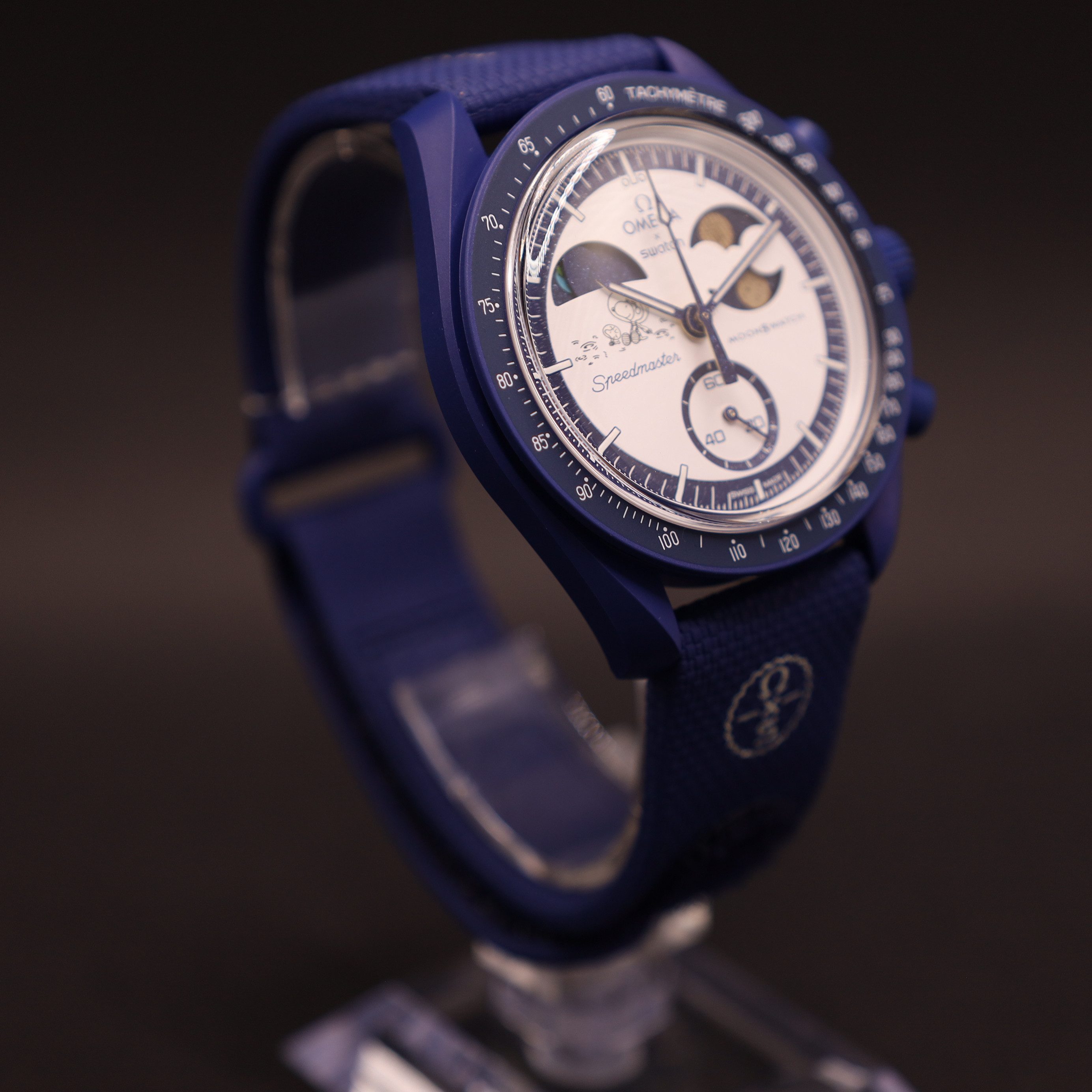 Swatch Chronograph Swatch x Omega MoonSwatch Mission to Earthphase Moonshine Gold Popcorn