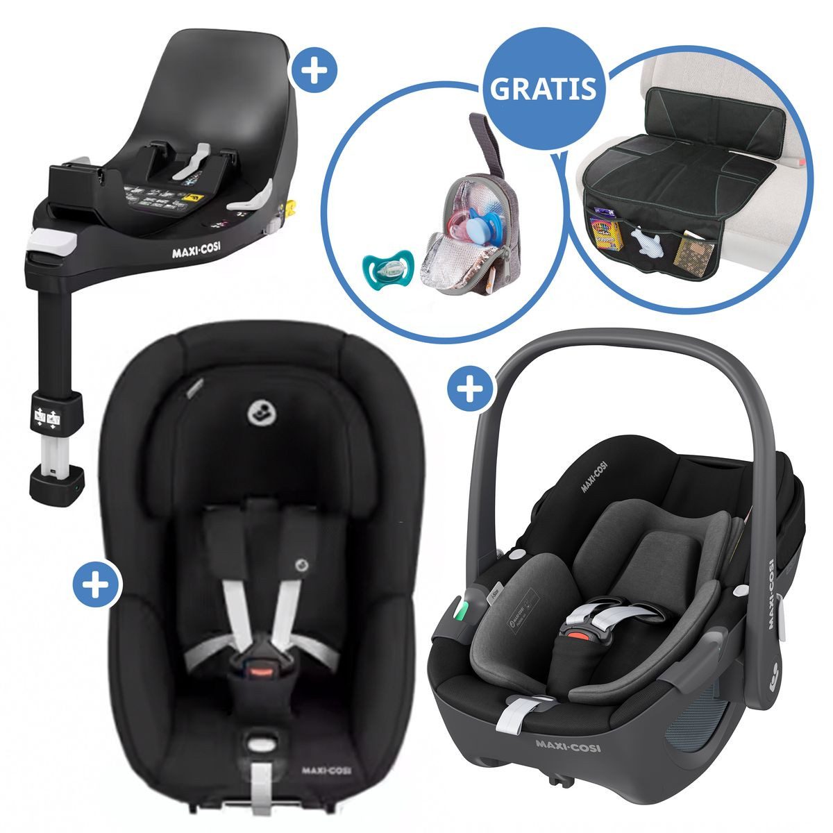 Babyschale Pebble 360 & 360 - Black