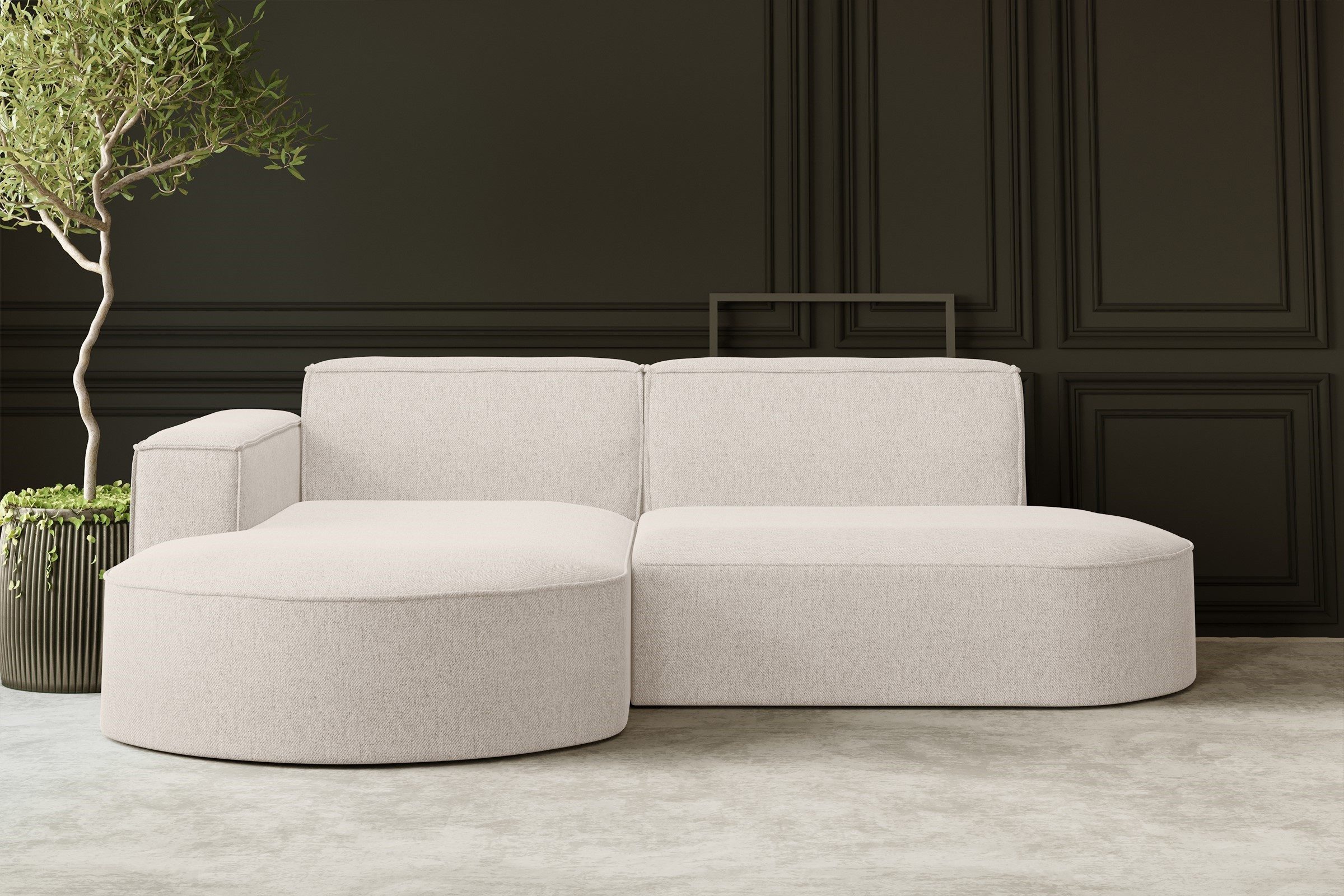 Kaiser Möbel Ecksofa Designer MODENA STUDIO günstig online kaufen