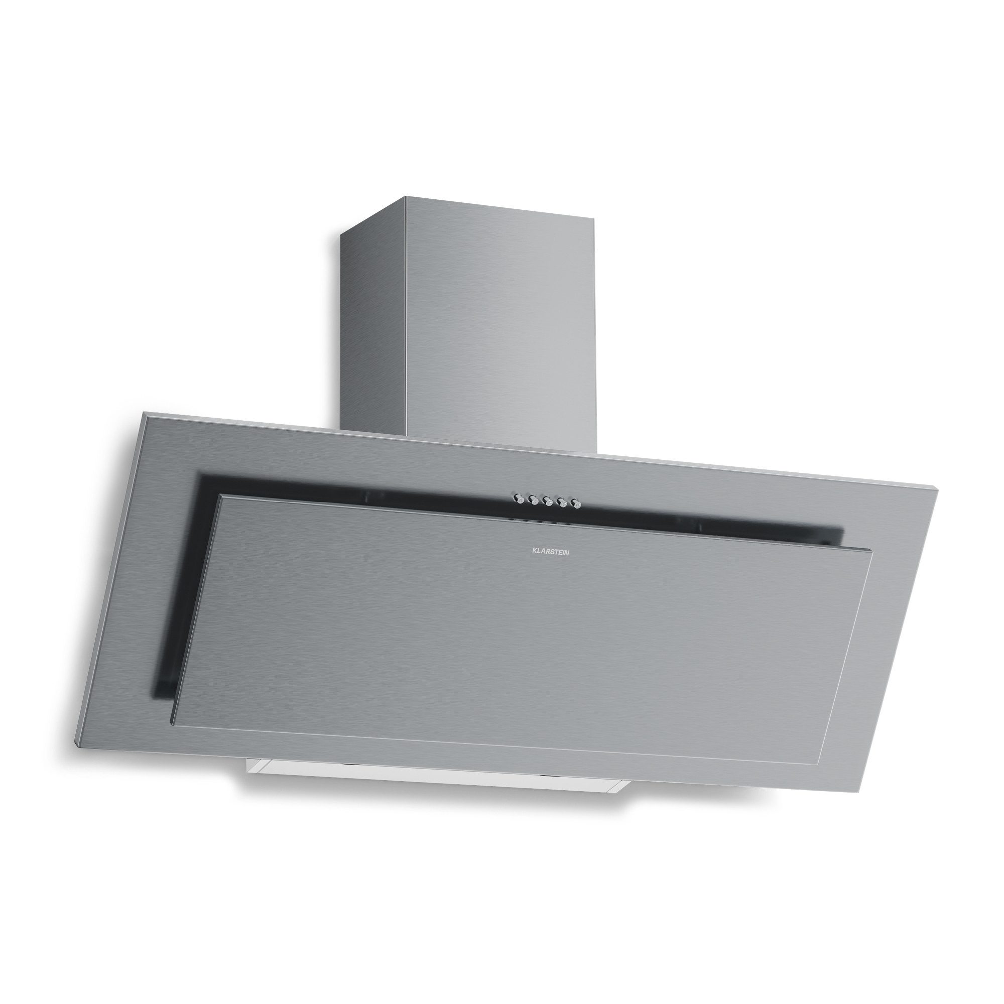 Klarstein Deckenhaube Athena Athena, Dunstabzugshaube Head free Umluft Abluft LED Edelstahl