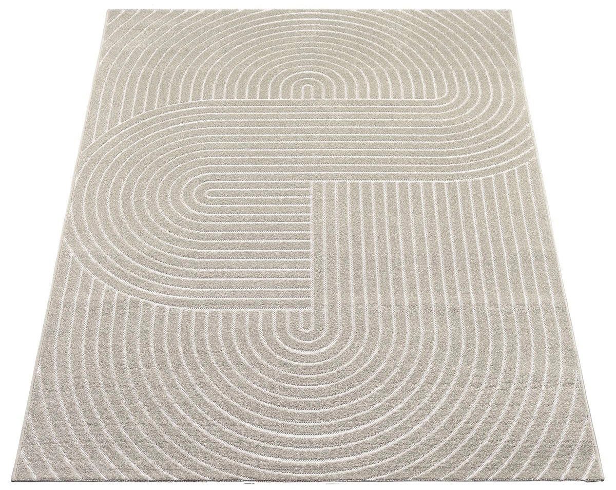 the carpet Teppich Santo Plus, rechteckig, Höhe: 5 mm, Plus moderner robuster In und Outdoor Teppich