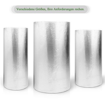 Dripex Heizkörperreflexionsfolie Aluminium selbstklebend Isolierfolie Dämmfolie Dachisolierung