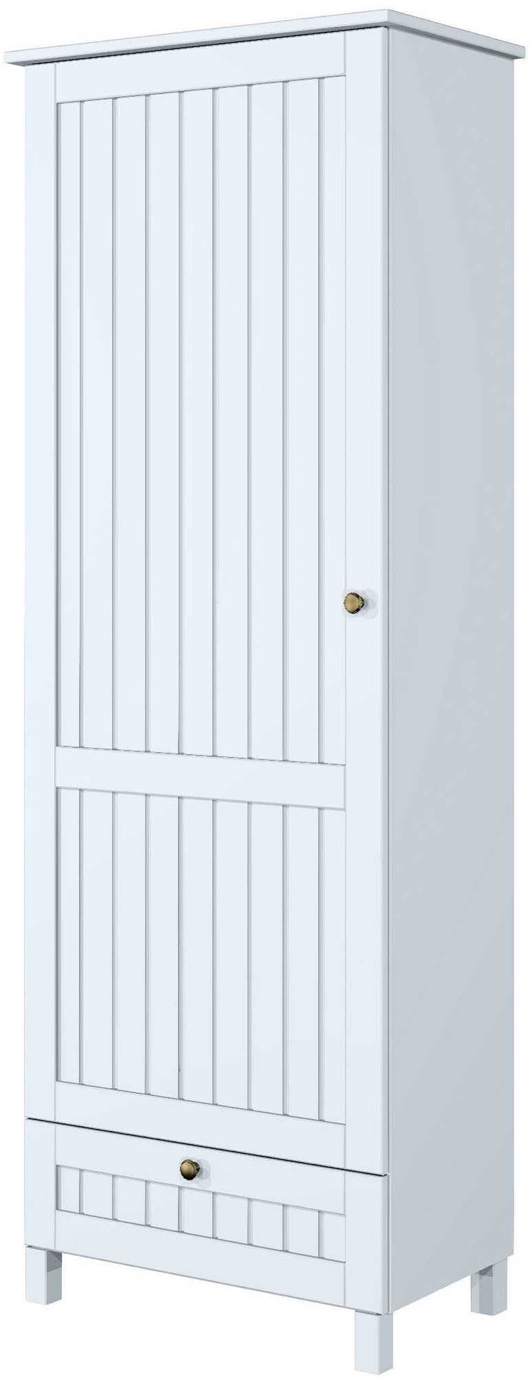 OTTO home Garderobenschrank Juventus (1-St) aus massiver Kiefer, Breite 67cm, mit Kleiderstange