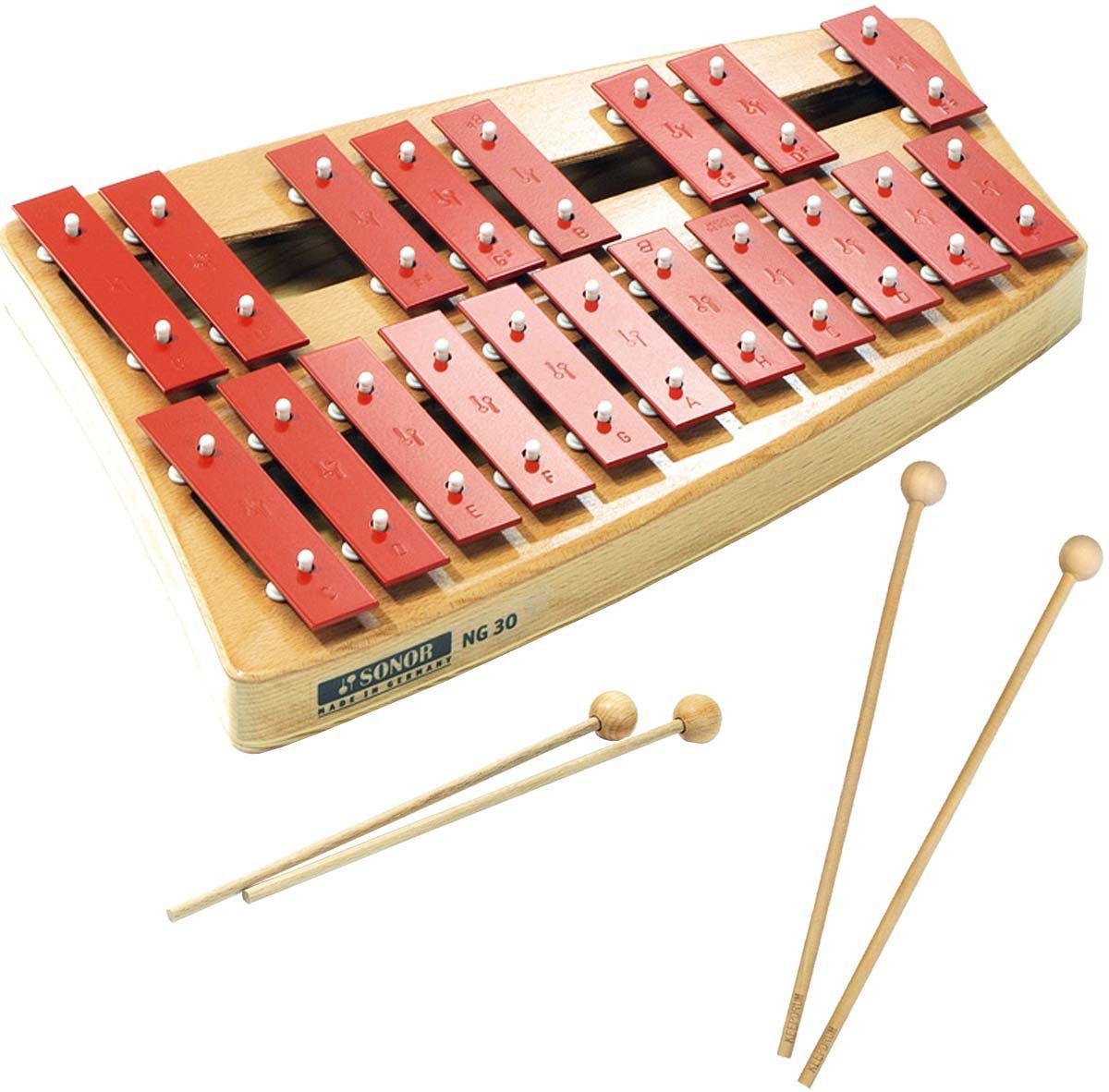 Glockenspiel Sonor Glockenspiel NG-30 mit Schlägel