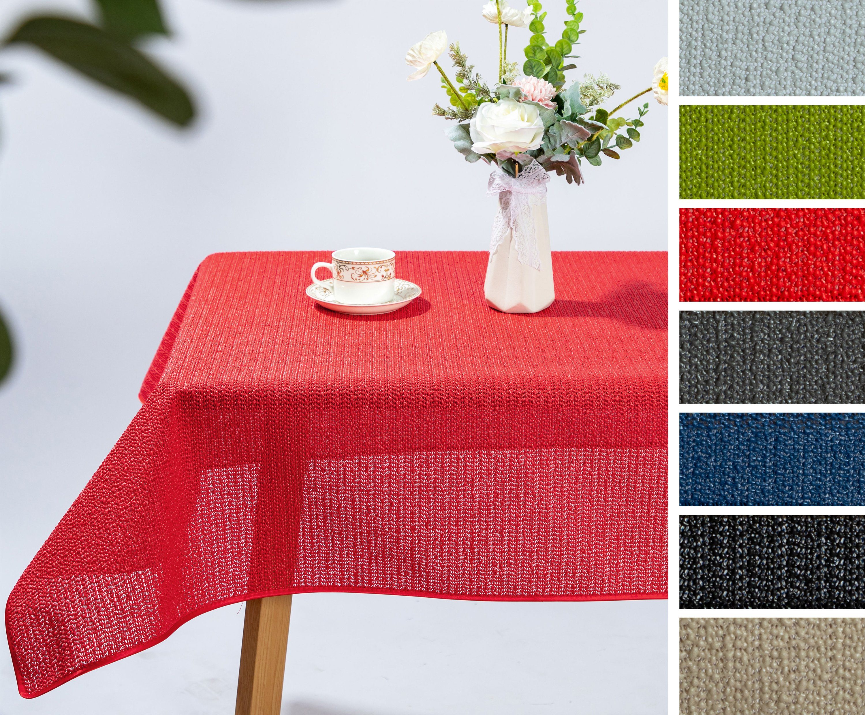 Beautex Tischdecke Tokio Weichschaum Tischdecke mit günstig online kaufen
