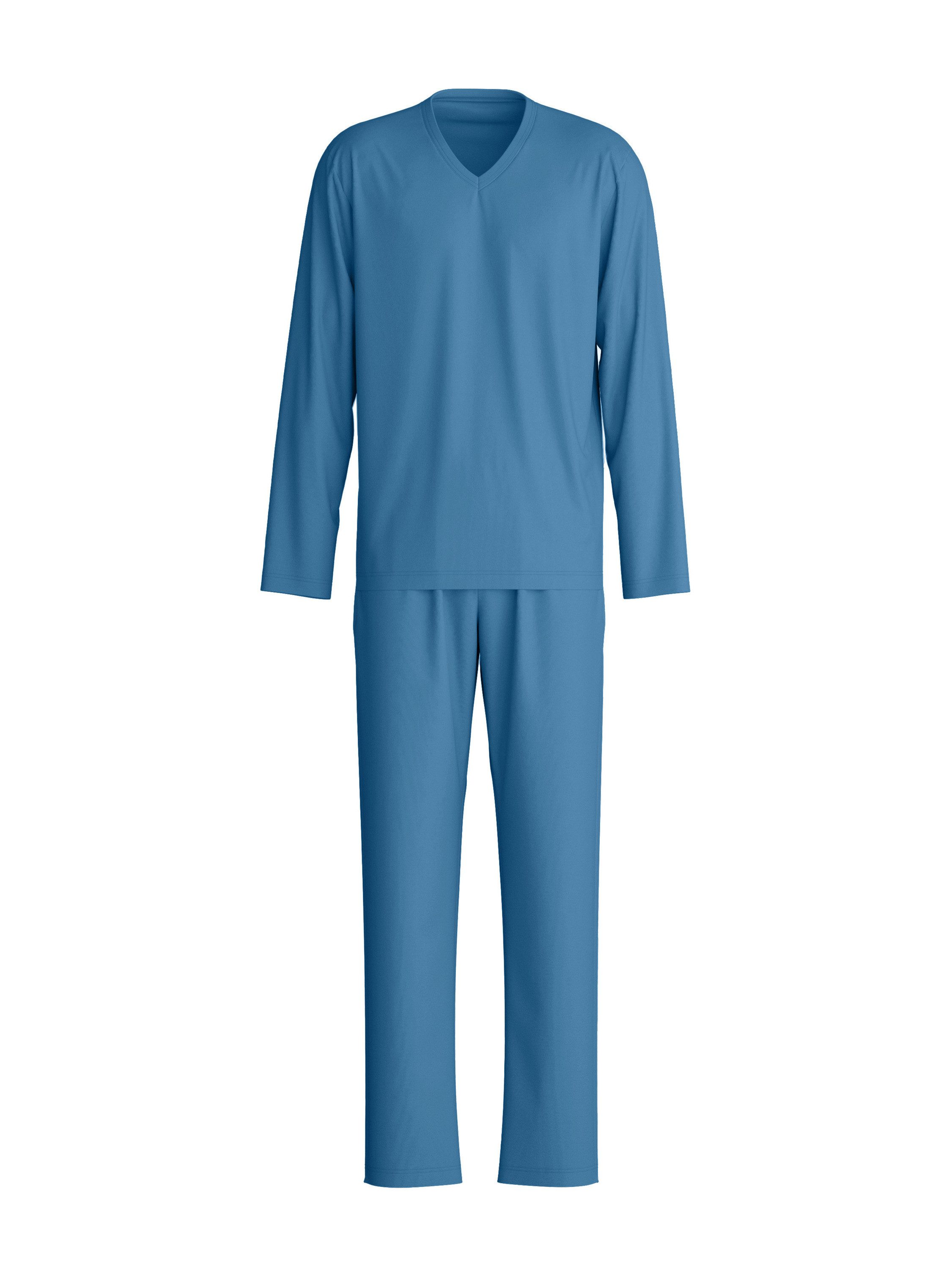 CALIDA Pyjama Nightwear Xtra Herren (2 tlg) weich, komfortabel und formstabil