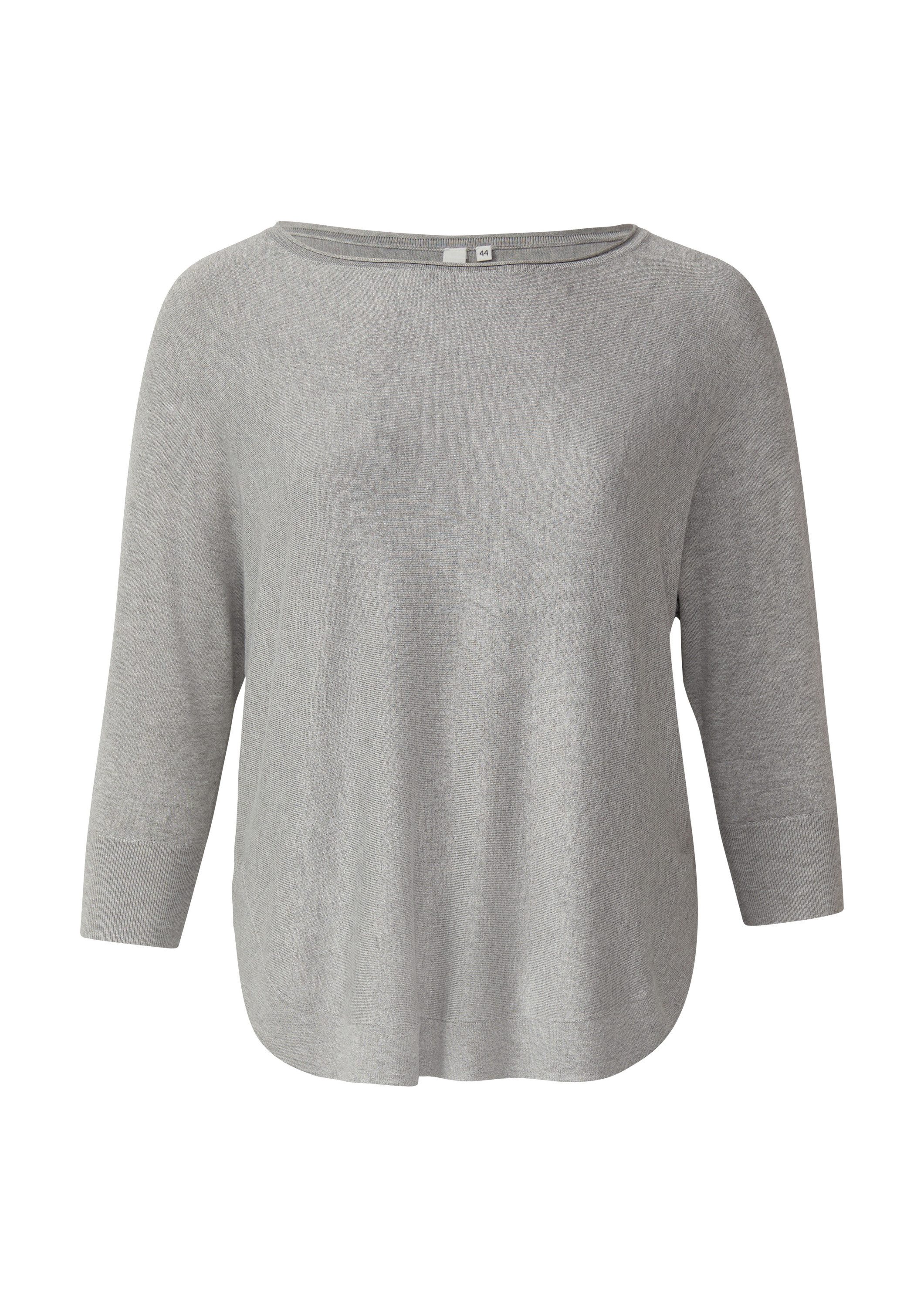 QS 3/4 Arm-Pullover Strickpullover Strickpullover mit Fledermausarm günstig online kaufen