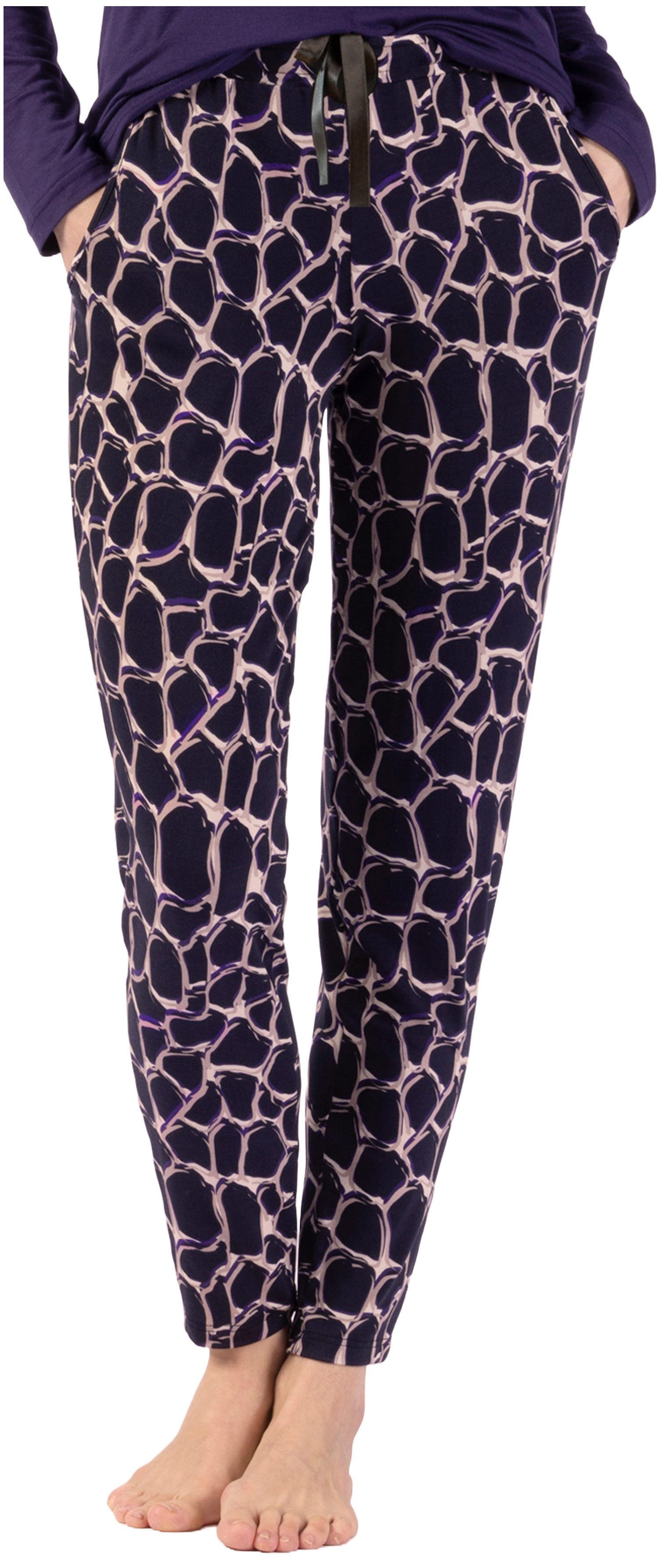 Nina Von C. Pyjamahose Damen Schlafanzughose günstig online kaufen