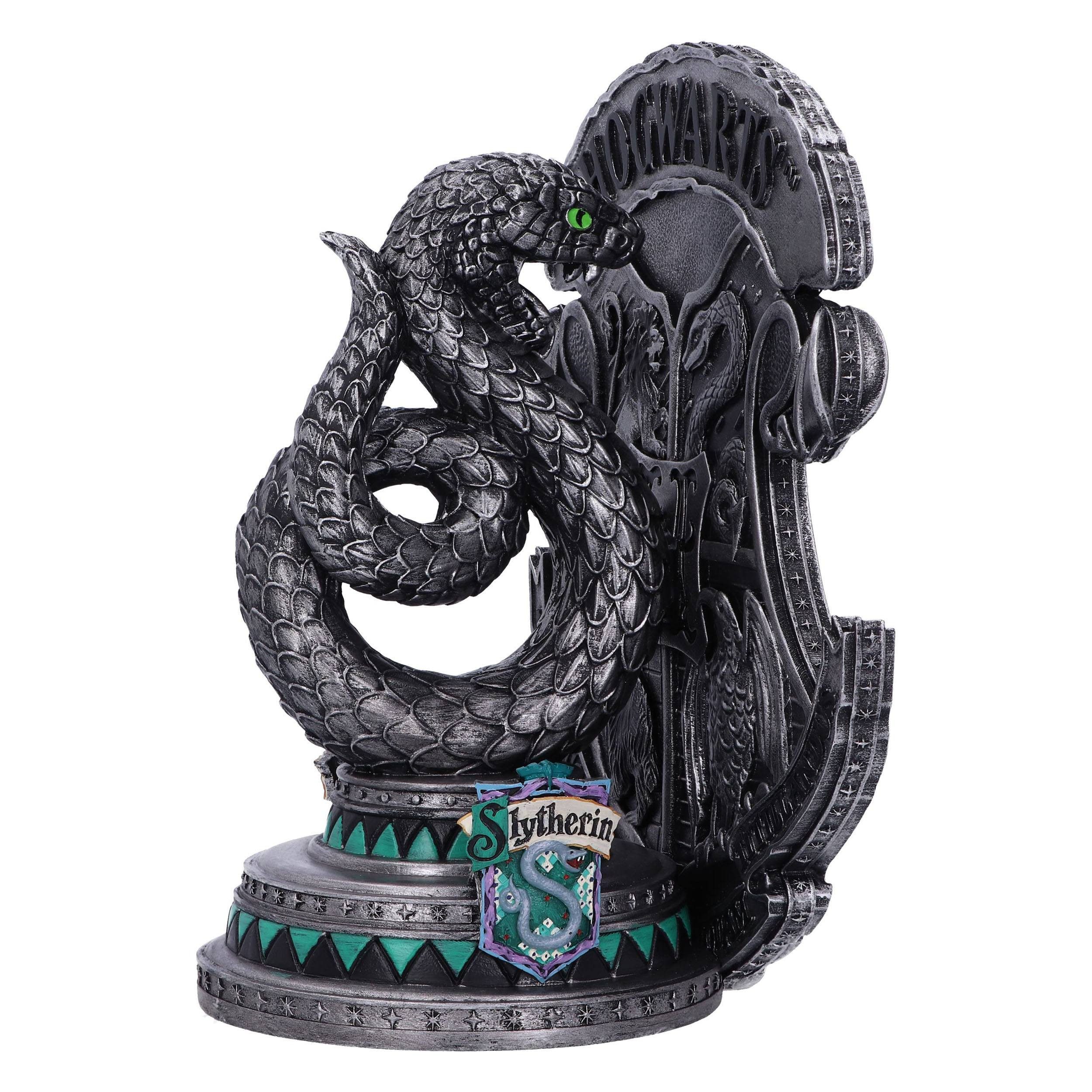 Nemesis Now Buchstütze Harry Potter Buchstützen Slytherin 20 cm (1 St), Detailreiche und hochwertige Verarbeitung