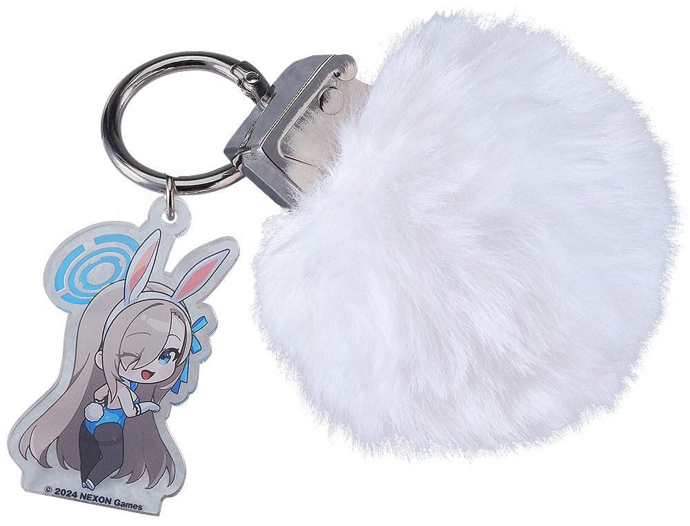 Good Smile Company Schlüsselanhänger Blue Archive Acrylic Schlüsselanhänger Asuna's Rabbit Tail Grenade 6 c