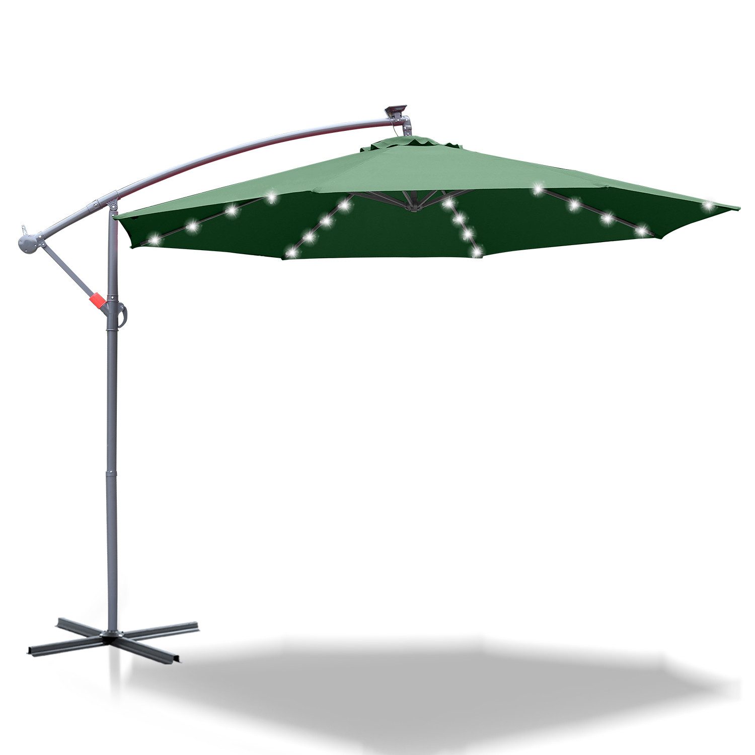 Clanmacy Sonnenschirm Gartenschirm 350cm, Ampelschirm mit günstig online kaufen