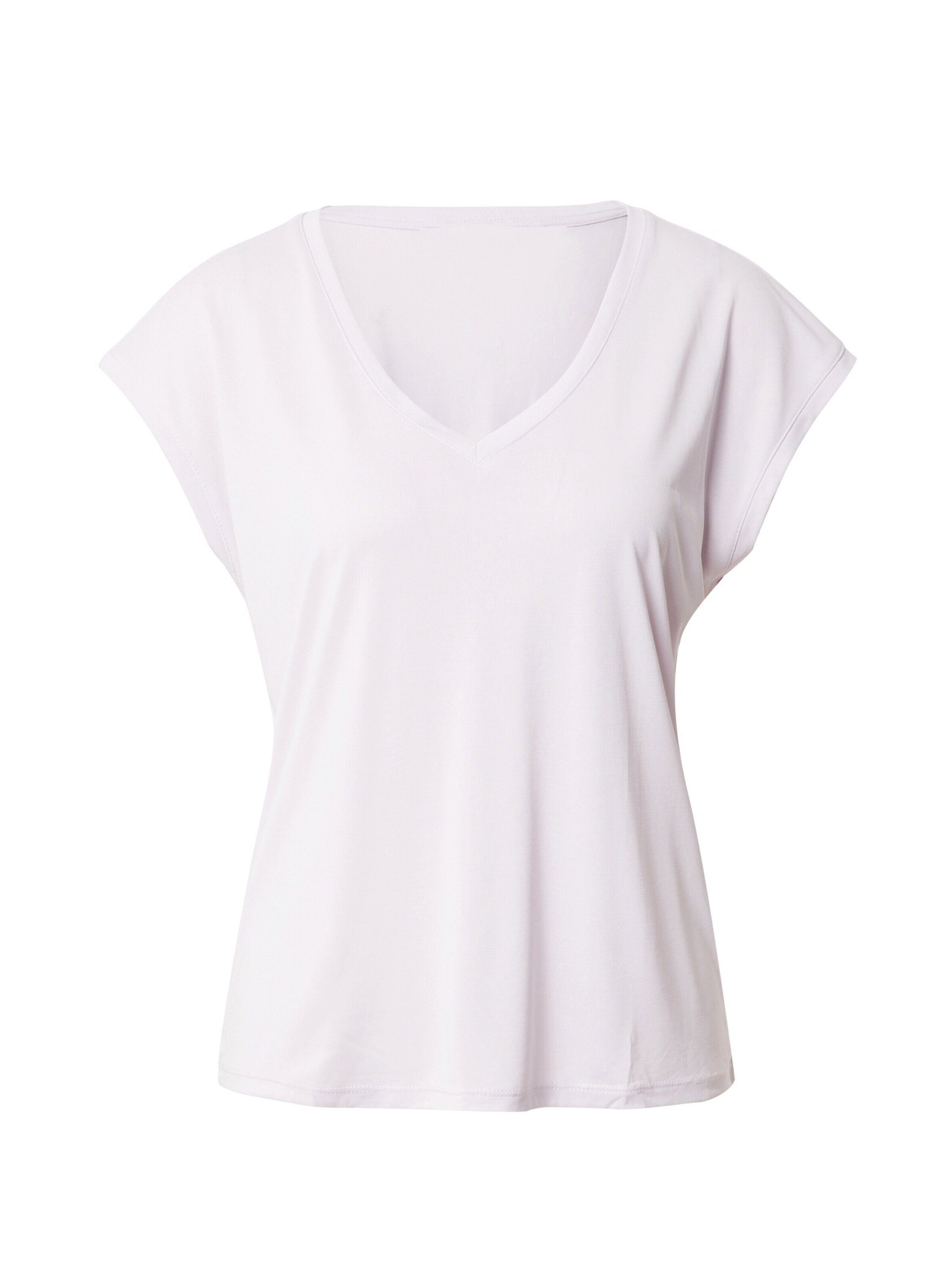 Vero Moda T-Shirt FILLI Plain/ohne Details, Tiefer (1-tlg) Ausschnitt/Dekolleté