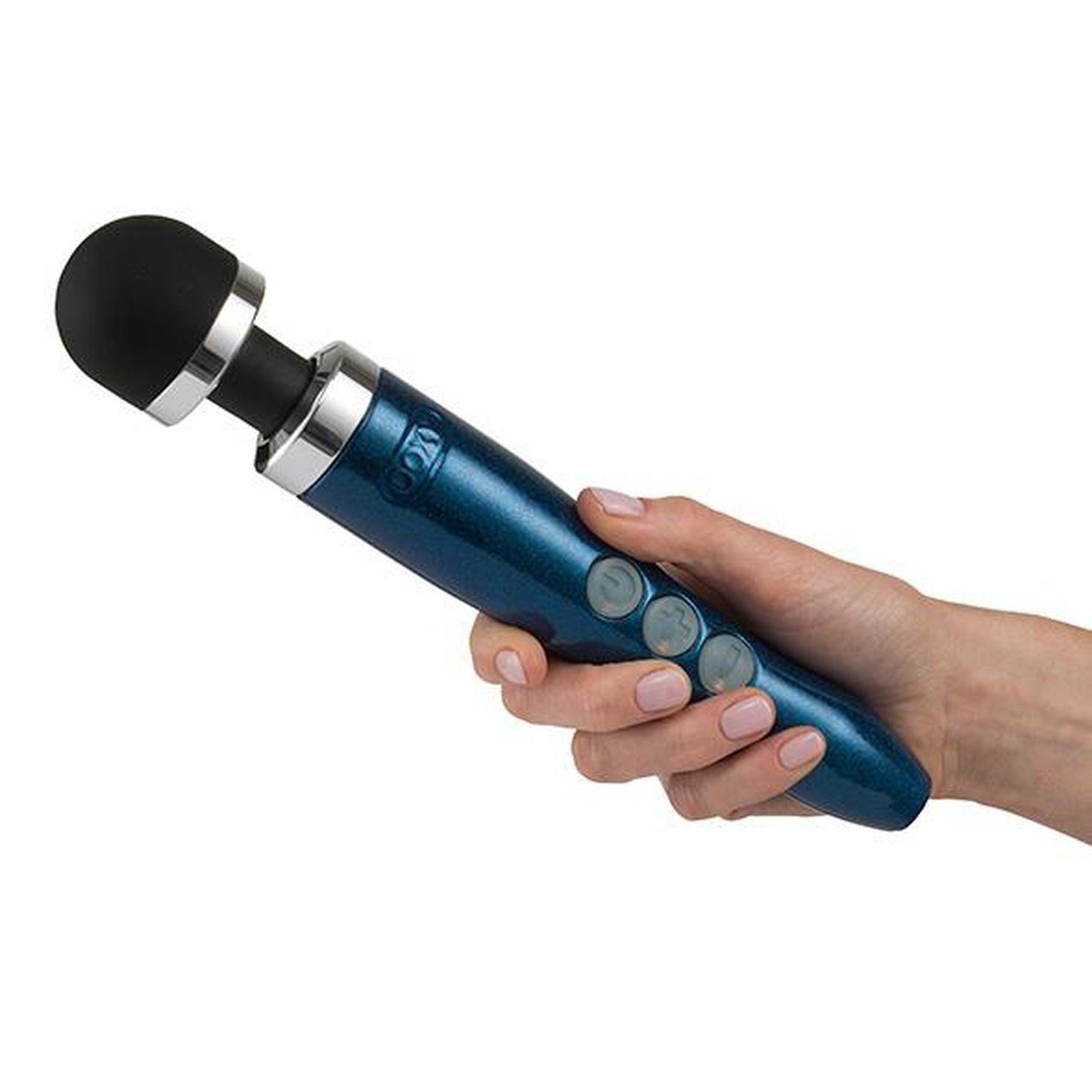 Massager Doxy Die Blue Wand Cast Flame 3R Massager Rechargeable Wand