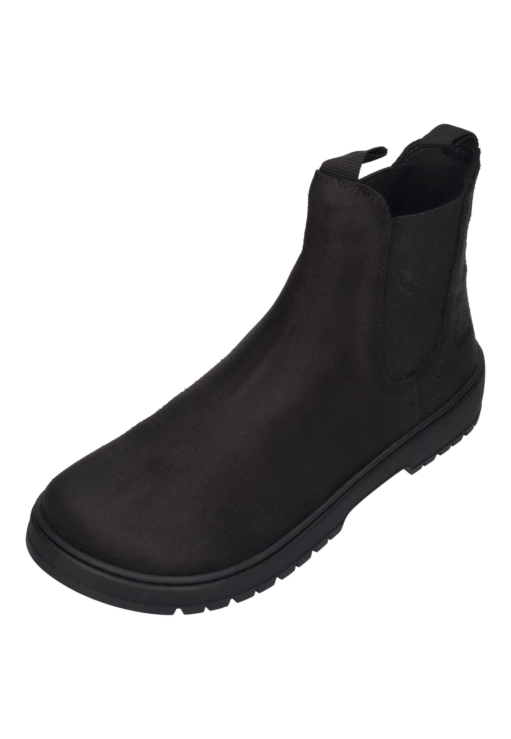 KOEL GAVIEN OIL SUEDE Barfußschuh Black