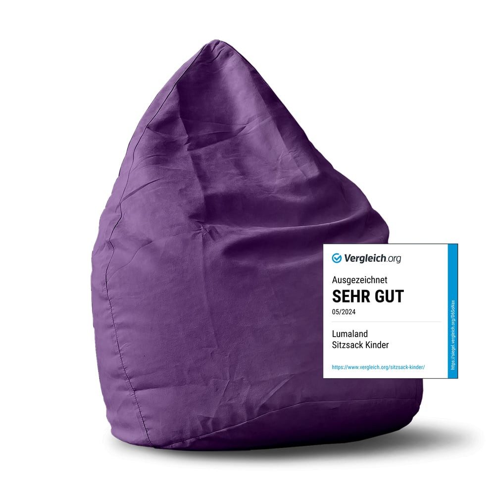 Lumaland Sitzsack Luxury XL PLUS Sitzsack günstig online kaufen