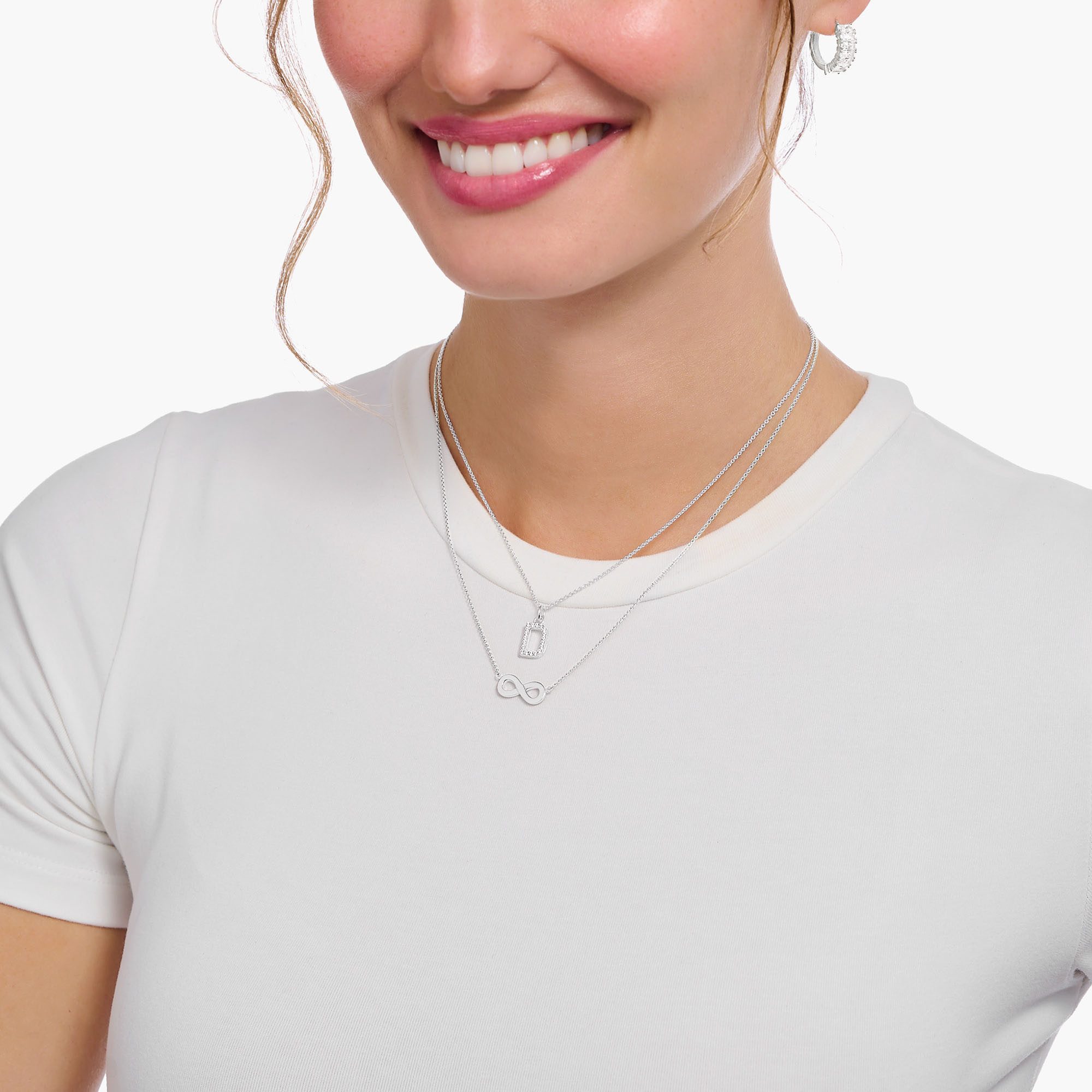 THOMAS SABO Kette mit Anhänger Infinity-Anhänger