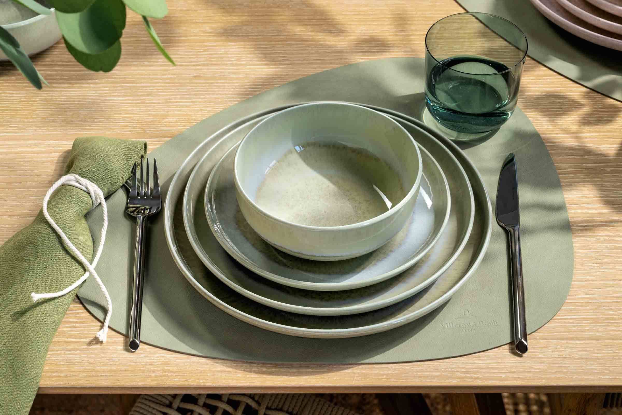 like. by Villeroy & Boch Schale Perlemor Sand Müslischalen ø 14,9 cm 4er Set, Porzellan, (4x Müslischale, 4-tlg)