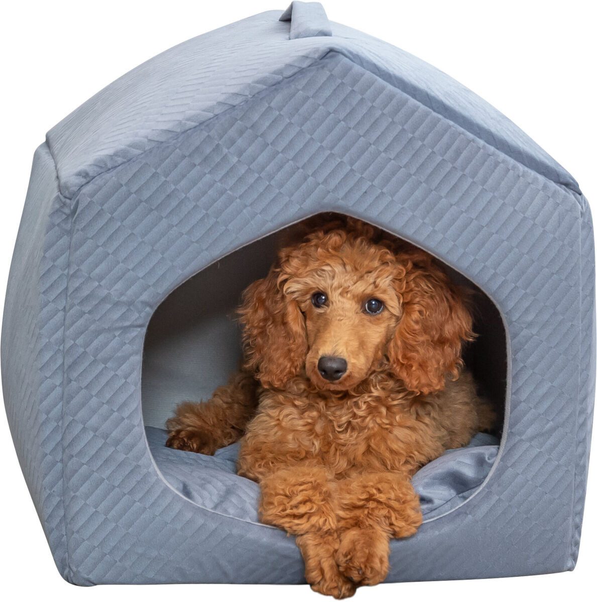 TRIXIE Tierhöhle Höhle Alena - blau-grau - 40 × 45 × 40 cm