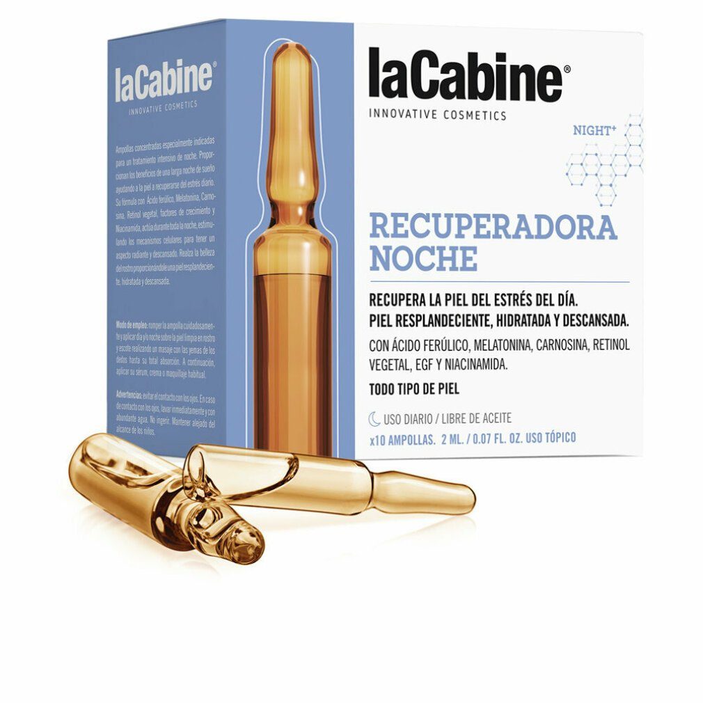 La Cabine Nachtcreme AMPOLLLAS RECUPERADORA NOCHE 10 x 2ml