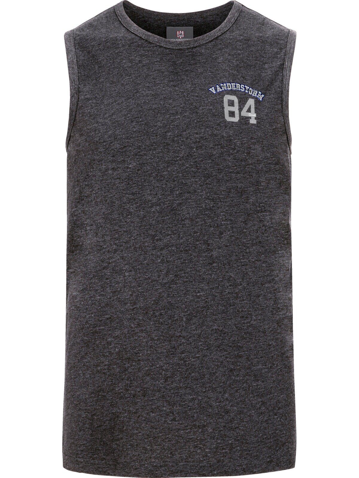 Jan Vanderstorm Muskelshirt PORO gerader Schnitt (2er-Pack)