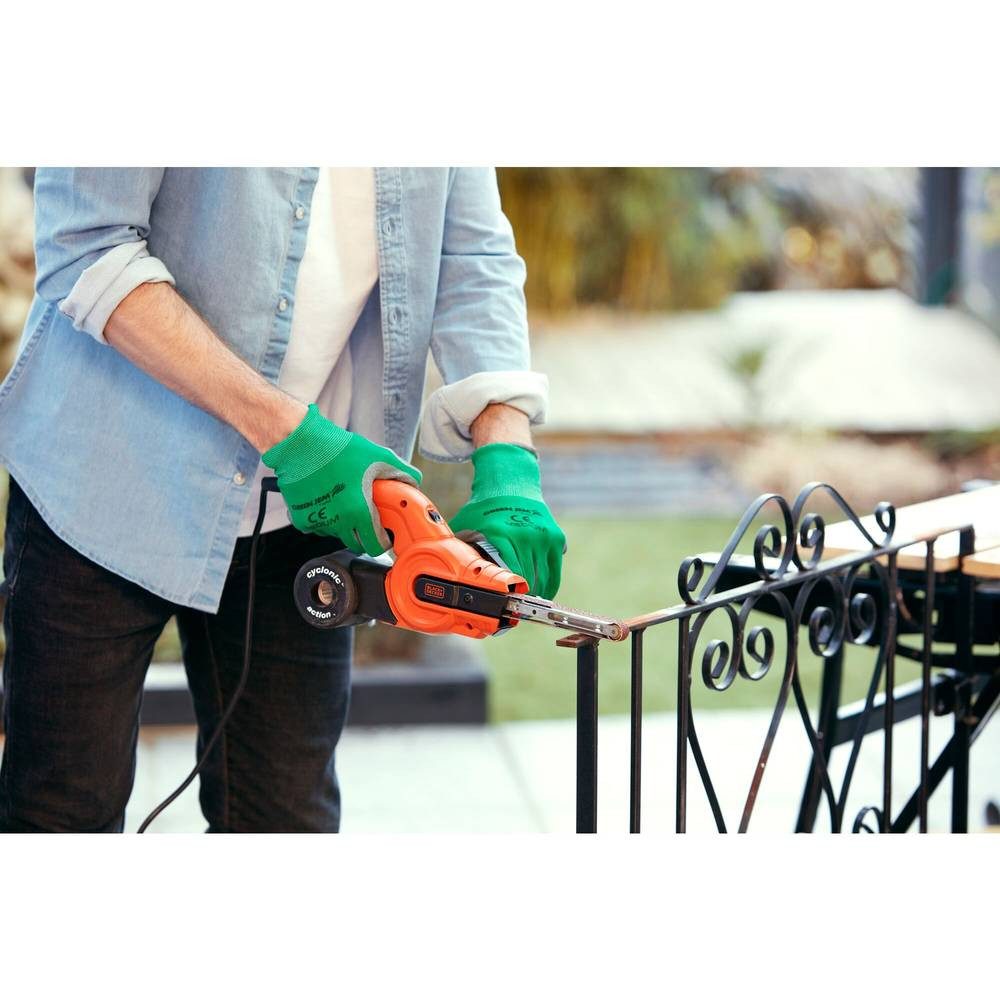 Black + Decker Bandschleifer Powerfeile -QS 350W KA900E-QS – Bild 4 von 5