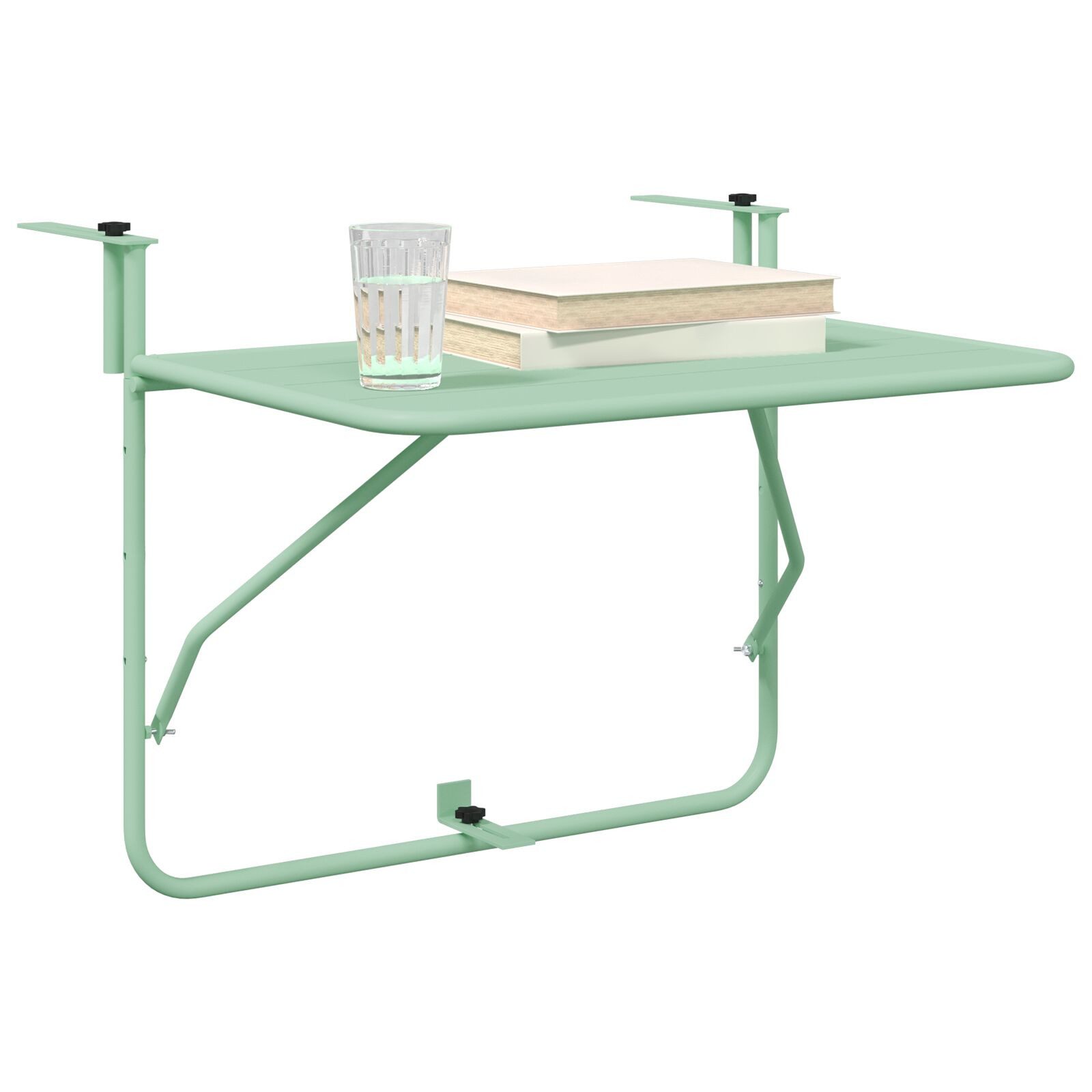 vidaXL Gartentisch Gartentische Mintgrün Metall Standard günstig online kaufen