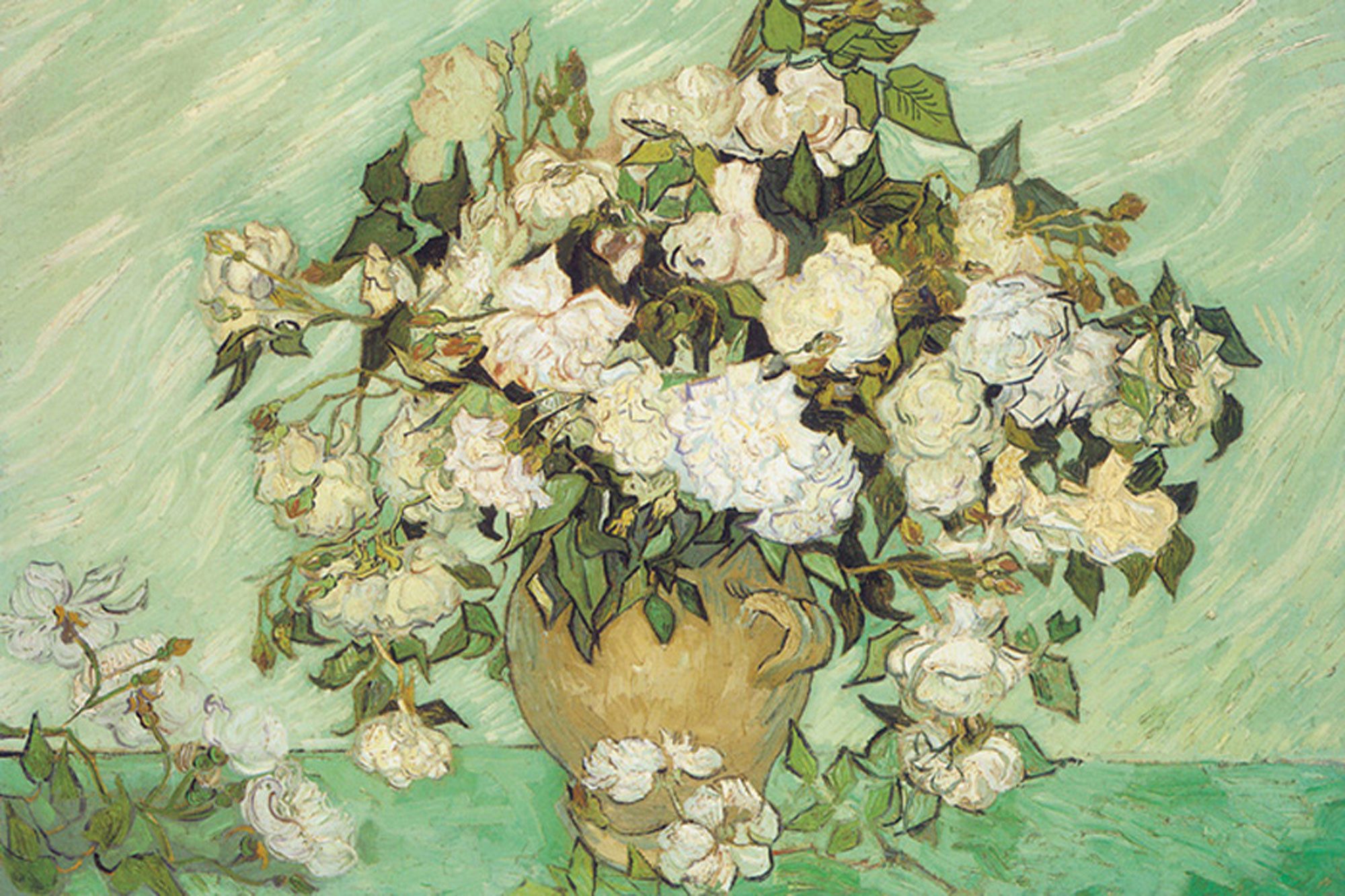Poster Van Gogh, Vincent - Poster - a Vase of Roses