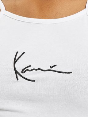 Karl Kani Muskelshirt Karl Kani Damen KKWQ22001WHT Small Signature Tape Top (1-tlg)