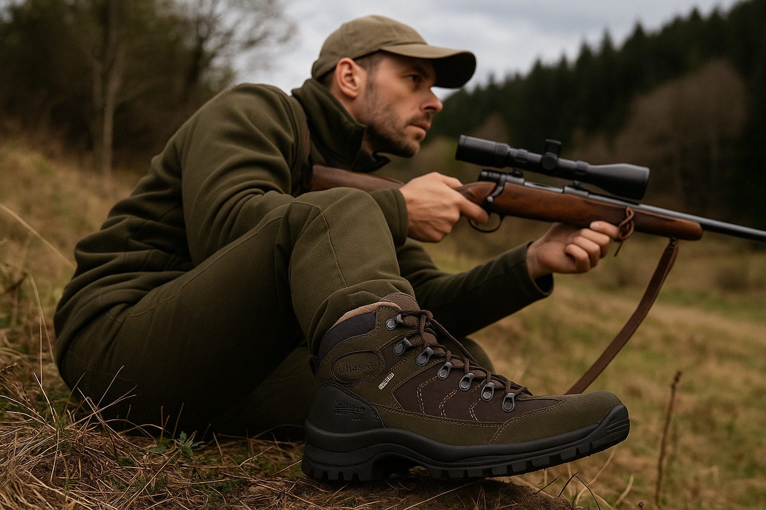 La Chasse® Wanderschuh Herren „Livigno“ Jagdschuhe Jagdstiefel wasserabweis günstig online kaufen