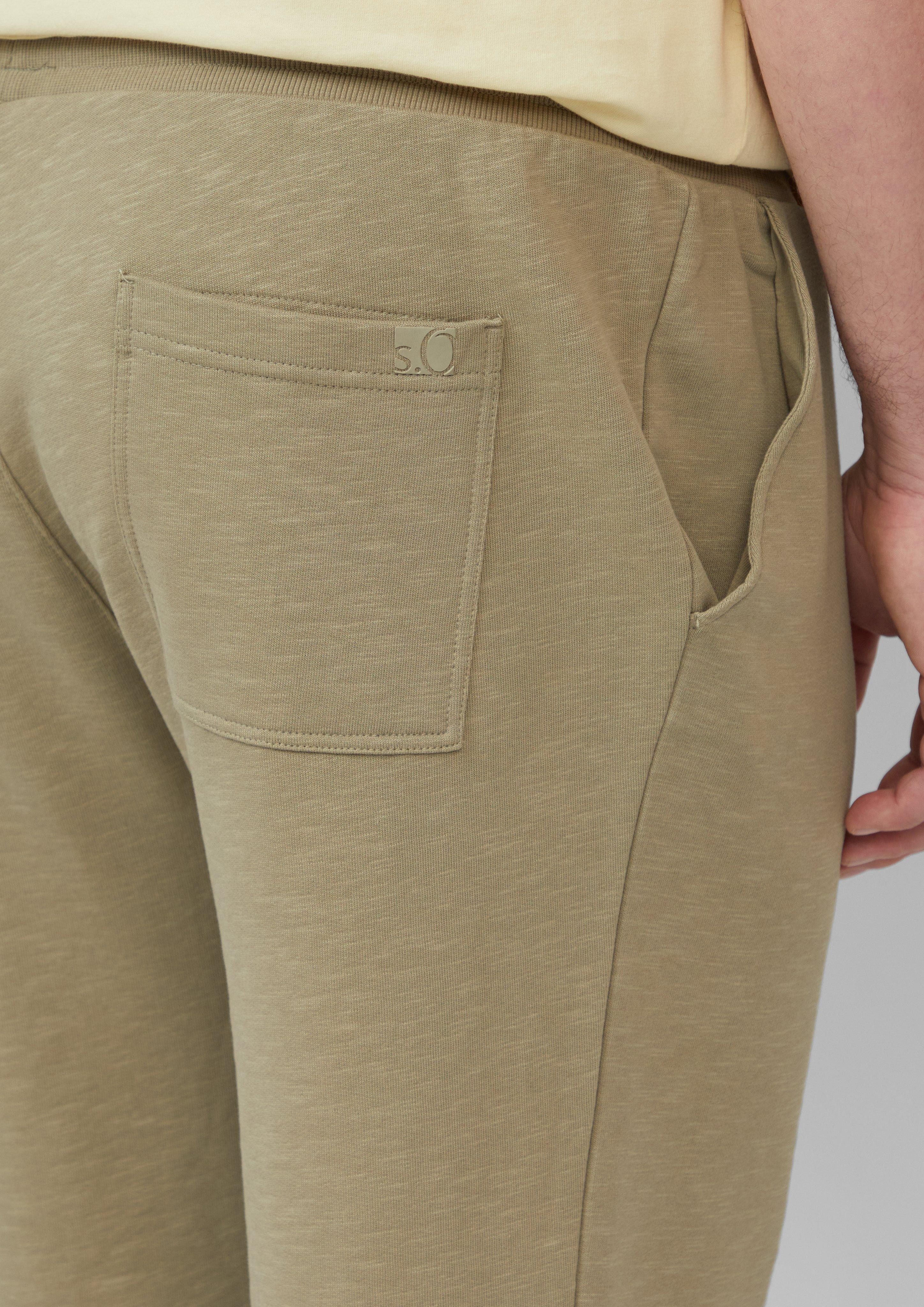 s.Oliver Bermudas Detroit: Sweat-Bermuda mit Flammgarnstruktur günstig online kaufen