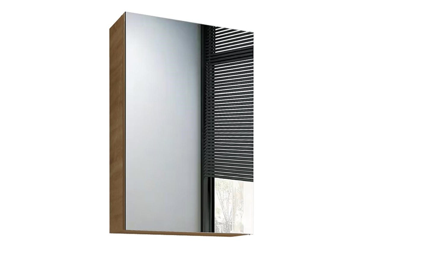 Faizee Home Badmöbel-Set Bademöbel 40 cm Badschrank Waschtisch Unterschrank Spiegelschrank