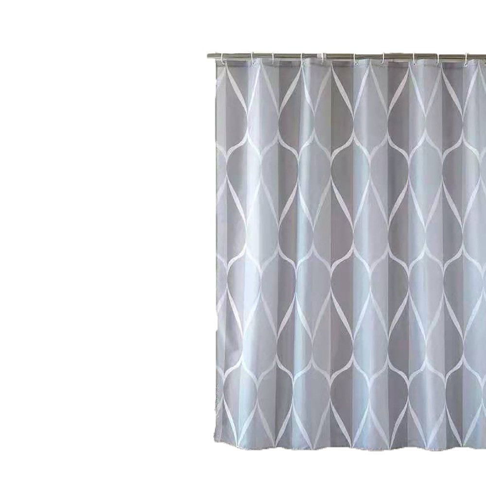 Fanci Home Duschvorhang Wassertropf Polyester Anti-Schimmel Textil wasserdi günstig online kaufen