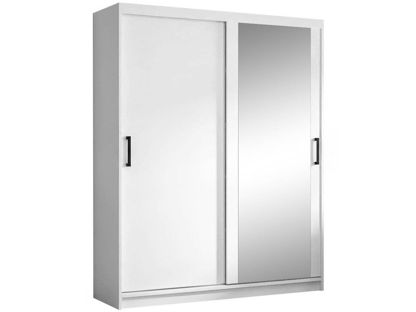 Beautysofa Kleiderschrank HELA moderner Kleiderschrank mit Spiegel (Schiebetürenschrank mit Kleiderstange und Regalböden, Schrank für Schlafzimmer, Flur & Ankleidezimmer) wahlweise ohne oder mit Schubkasteneinsätzen