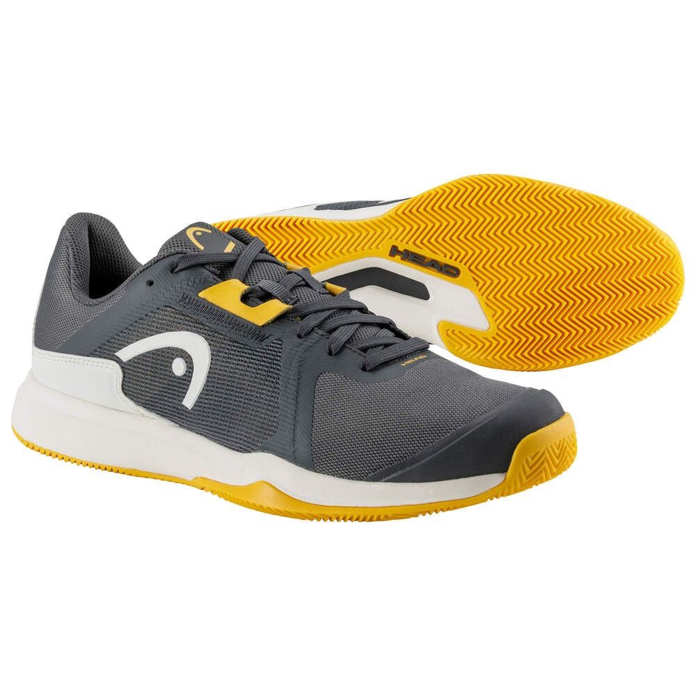 Sprint Team 3.5 Clay/Sandplatz 2024 grau/gelb Herren Tennisschuh