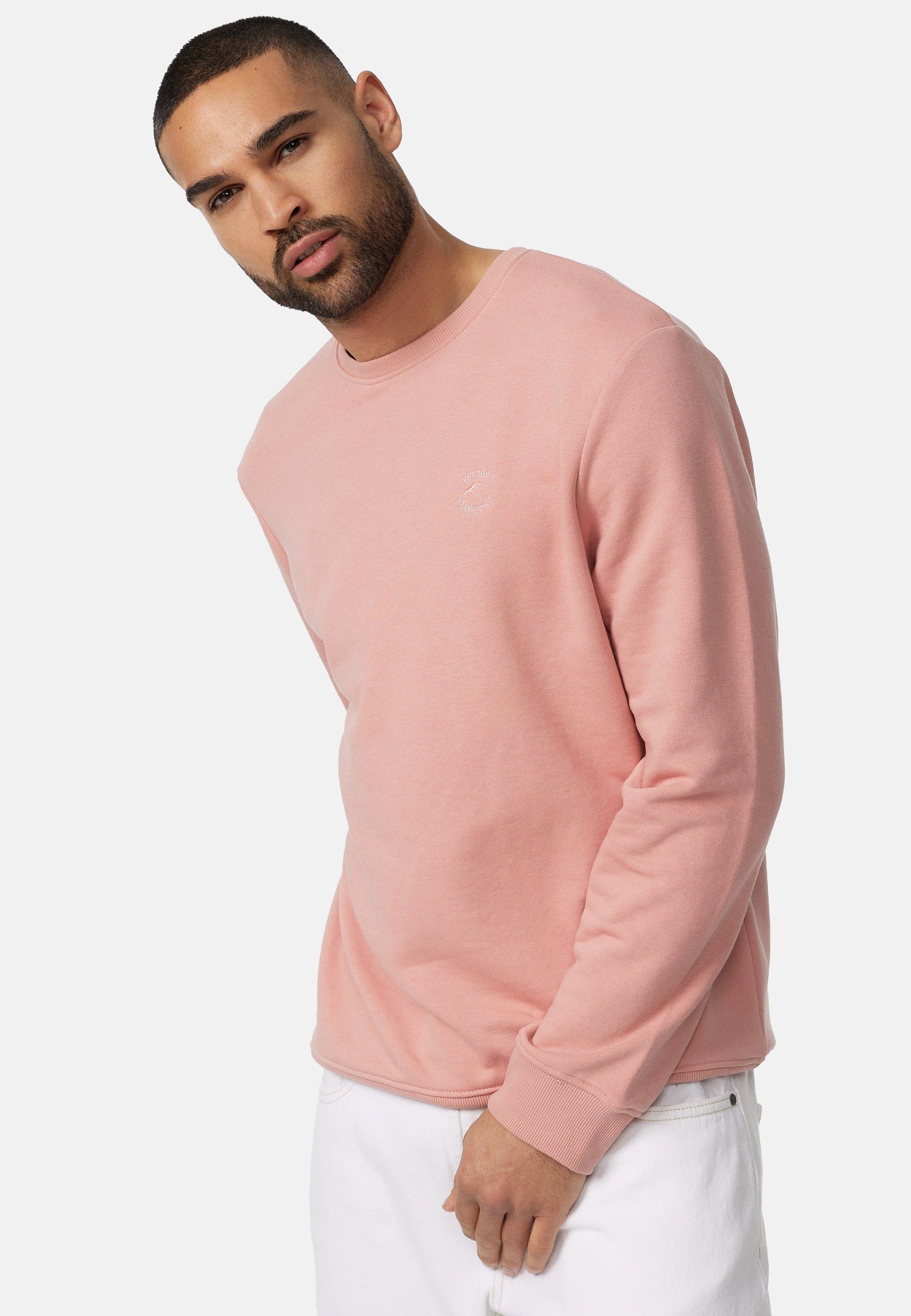 Indicode Sweater Holt Rosette
