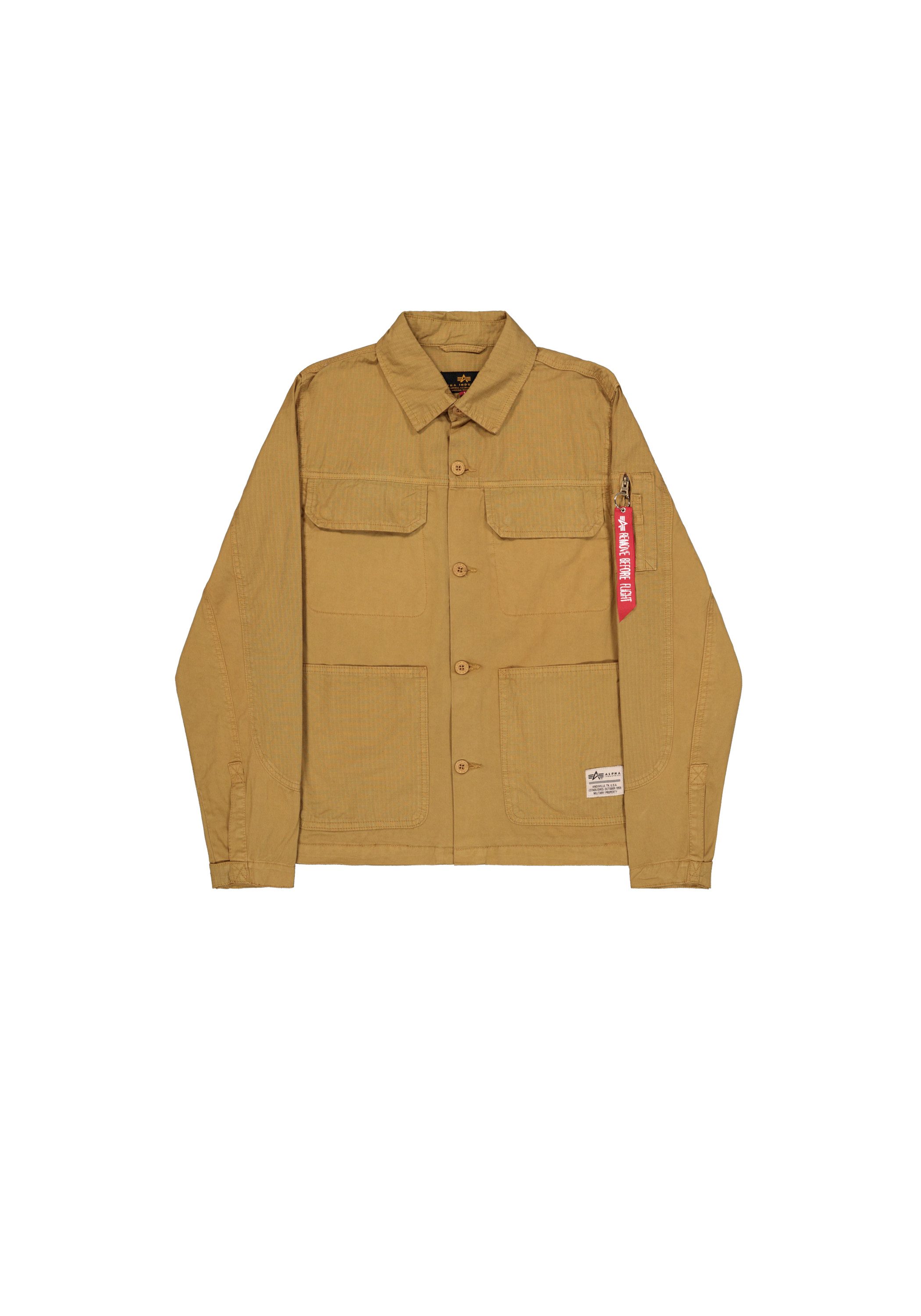 Hemdjacke Color Block Overshirt