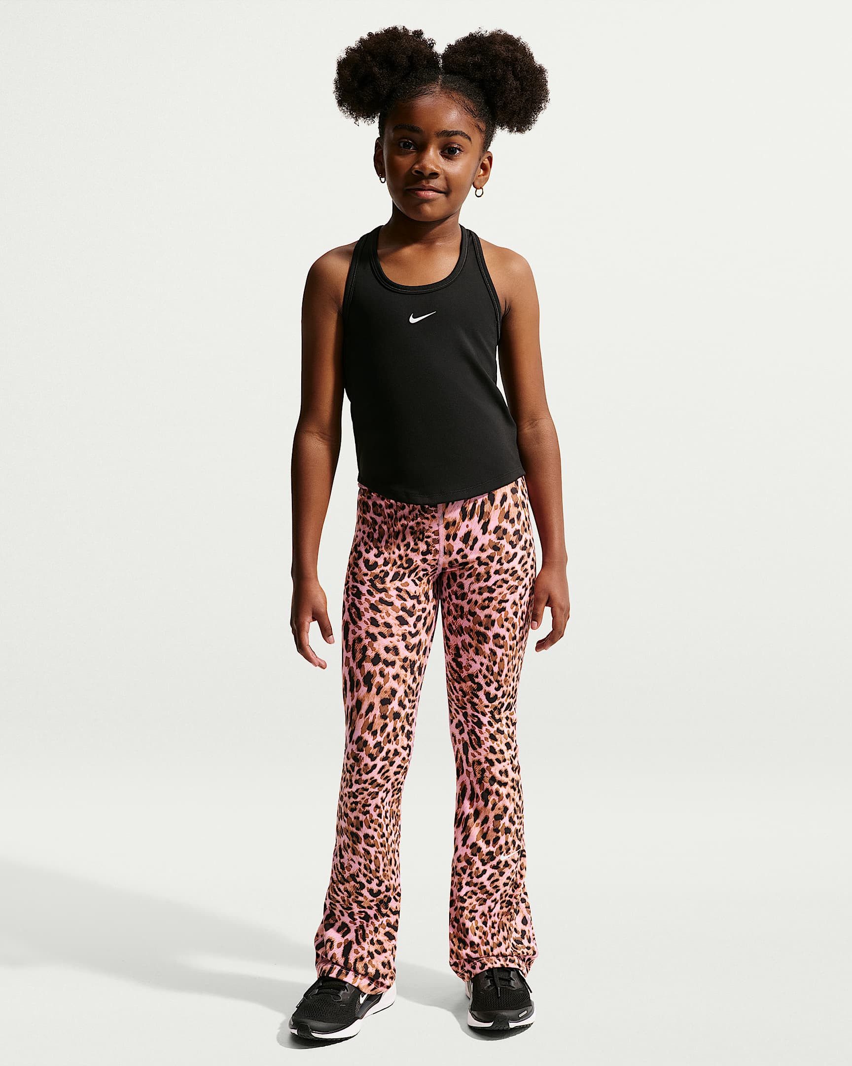 Nike Leggings G NK DF ONE TGHT AOP Copy mit elastischem Bund, Leggings-Form – Bild 3 von 5