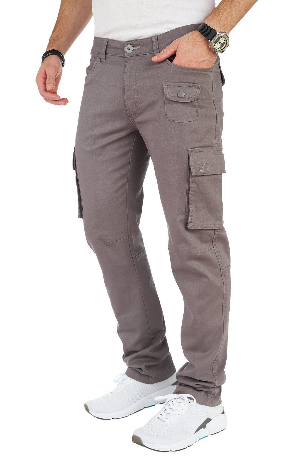 Styleko Cargohose 8012 Styleko Cargohose Herren Cargohose männer Cargohose günstig online kaufen