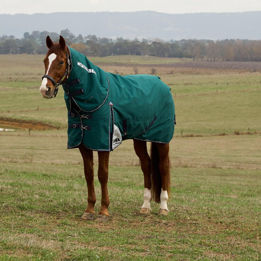 WeatherBeeta Pferde-Regendecke Weatherbeeta Comfitec Plus Dynamic Turnout Detach-A-Neck 0g