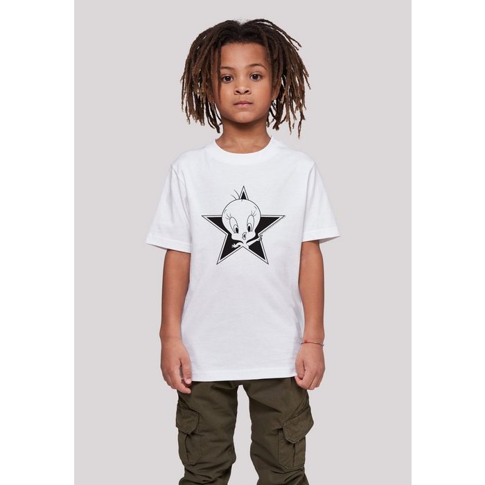 F4NT4STIC T-Shirt T-Shirt 'Looney Tunes Tweetie' Unisex Kinder Premium Merch Jungen Mädchen Bedruckt