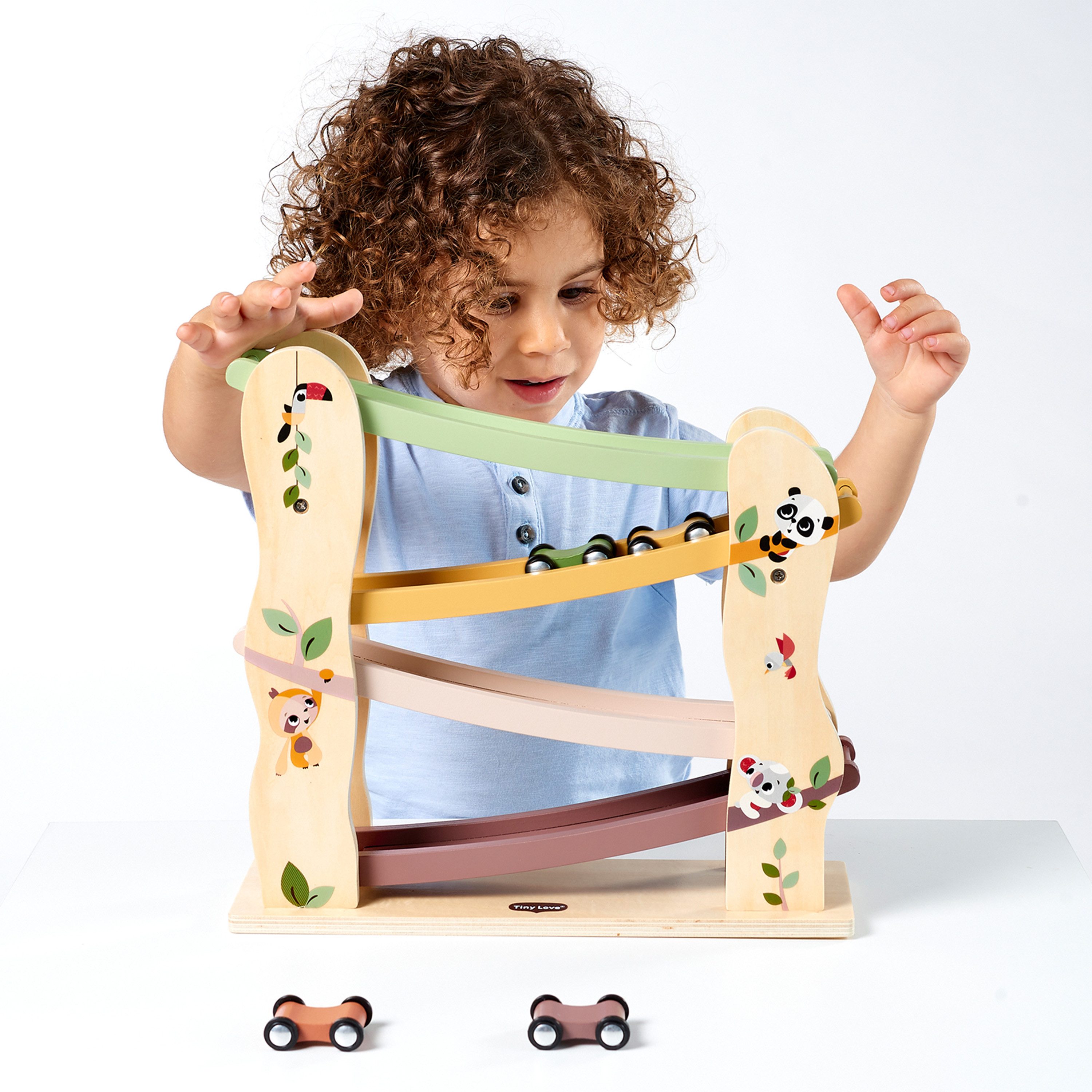 Tiny Love Babyspiegel TL WOODEN CAR SLIDER BOHO CHIC – Bild 5 von 5