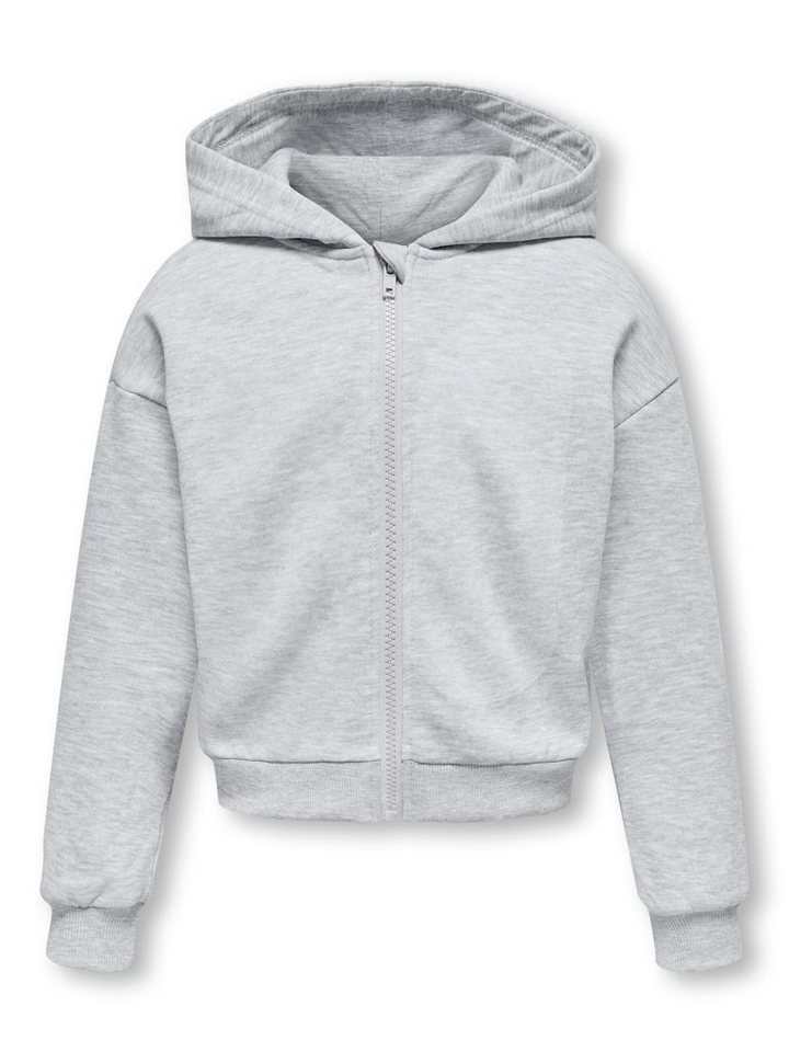KIDS ONLY Kapuzensweatjacke KOGFAVE L/S ZIP HOOD SWT (1-tlg) kurz