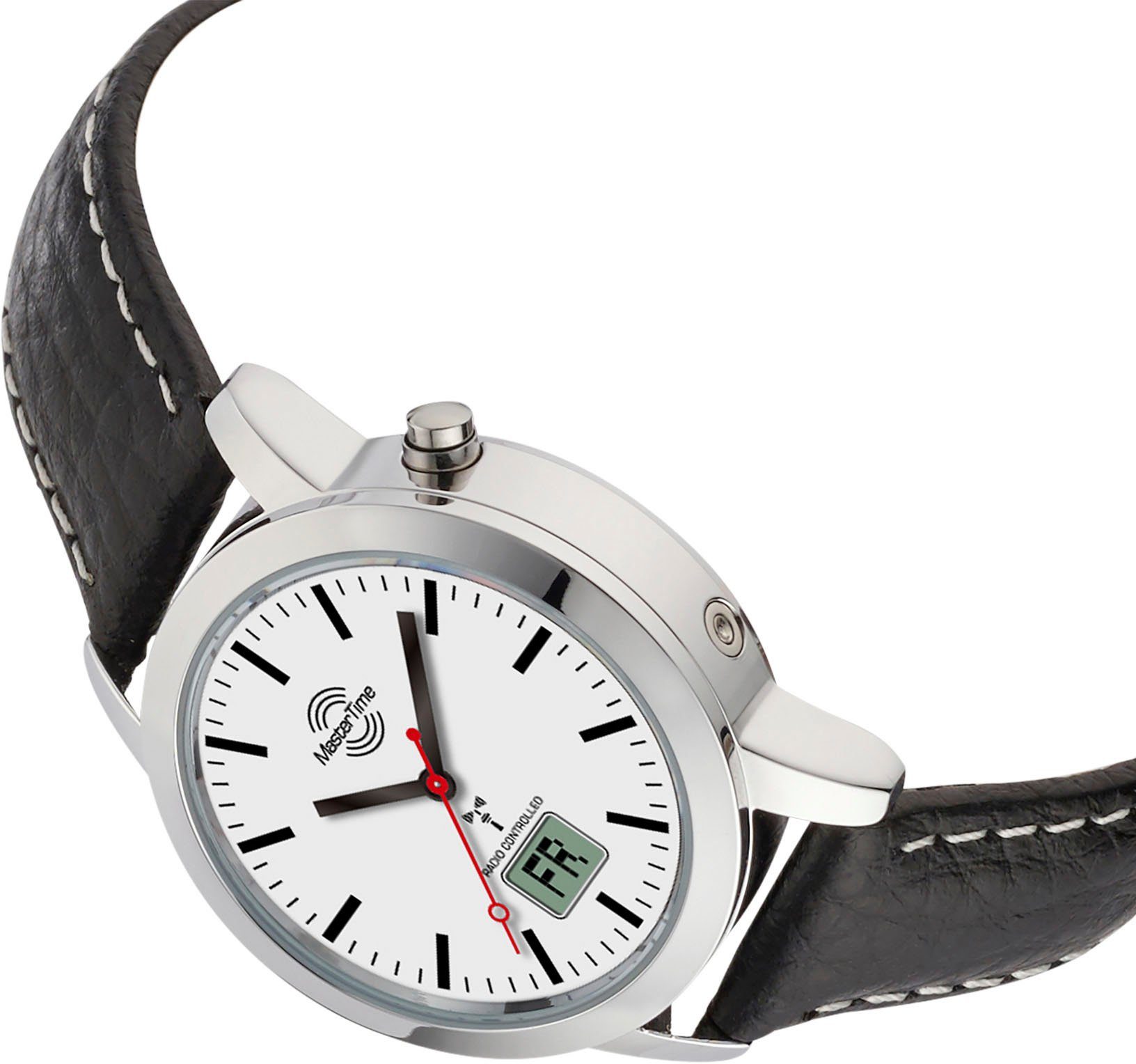 MASTER TIME Funkuhr Basic MTLA-10593-21L, Armbanduhr, Quarzuhr, Damenuhr, D günstig online kaufen