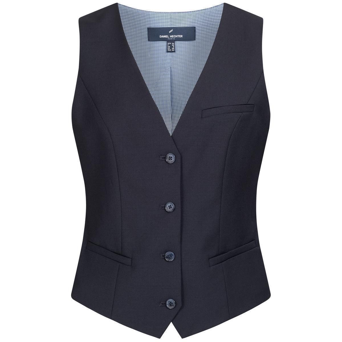 Anzugweste HECHTER PARIS Corporate Weste Damen Tailored Modern Fit Marine