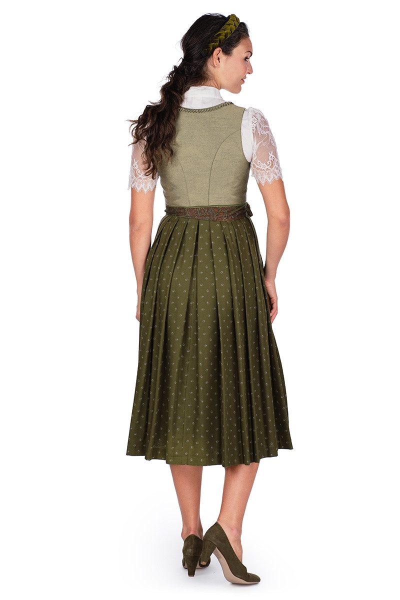 Hammerschmid Dirndl Dirndl lang 2tlg. - PILLERSEE - helloliv/oliv/rost