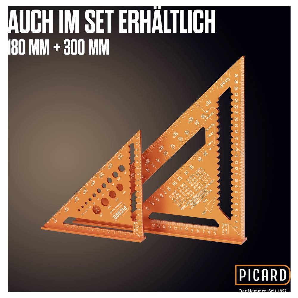 Picard Winkelmesser 0071520-300 Zimmermannswinkel 90 °