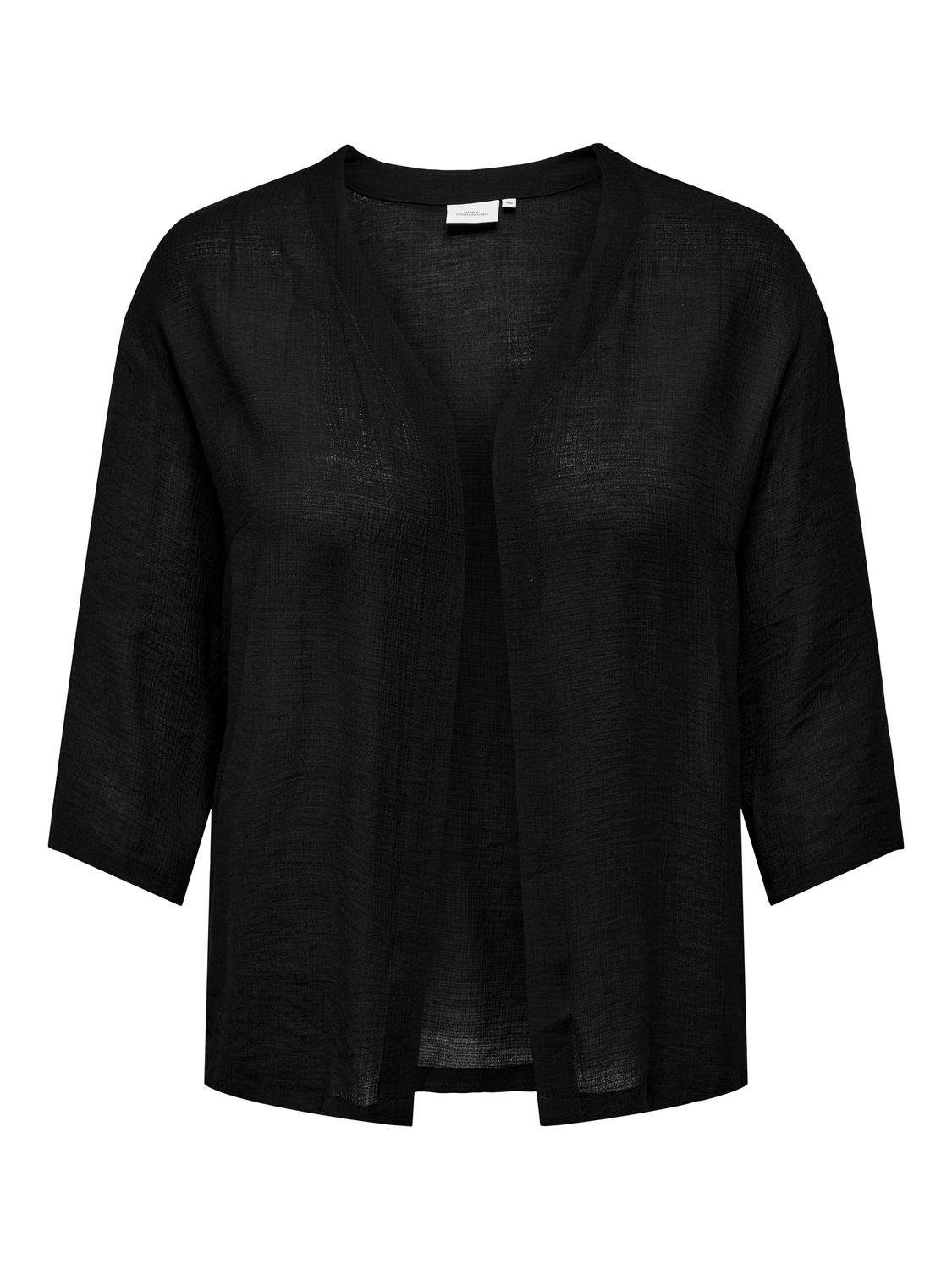 ONLY CARMAKOMA Blusenjacke CARGEORGIA 3/4 KIMONO WVN mehr
