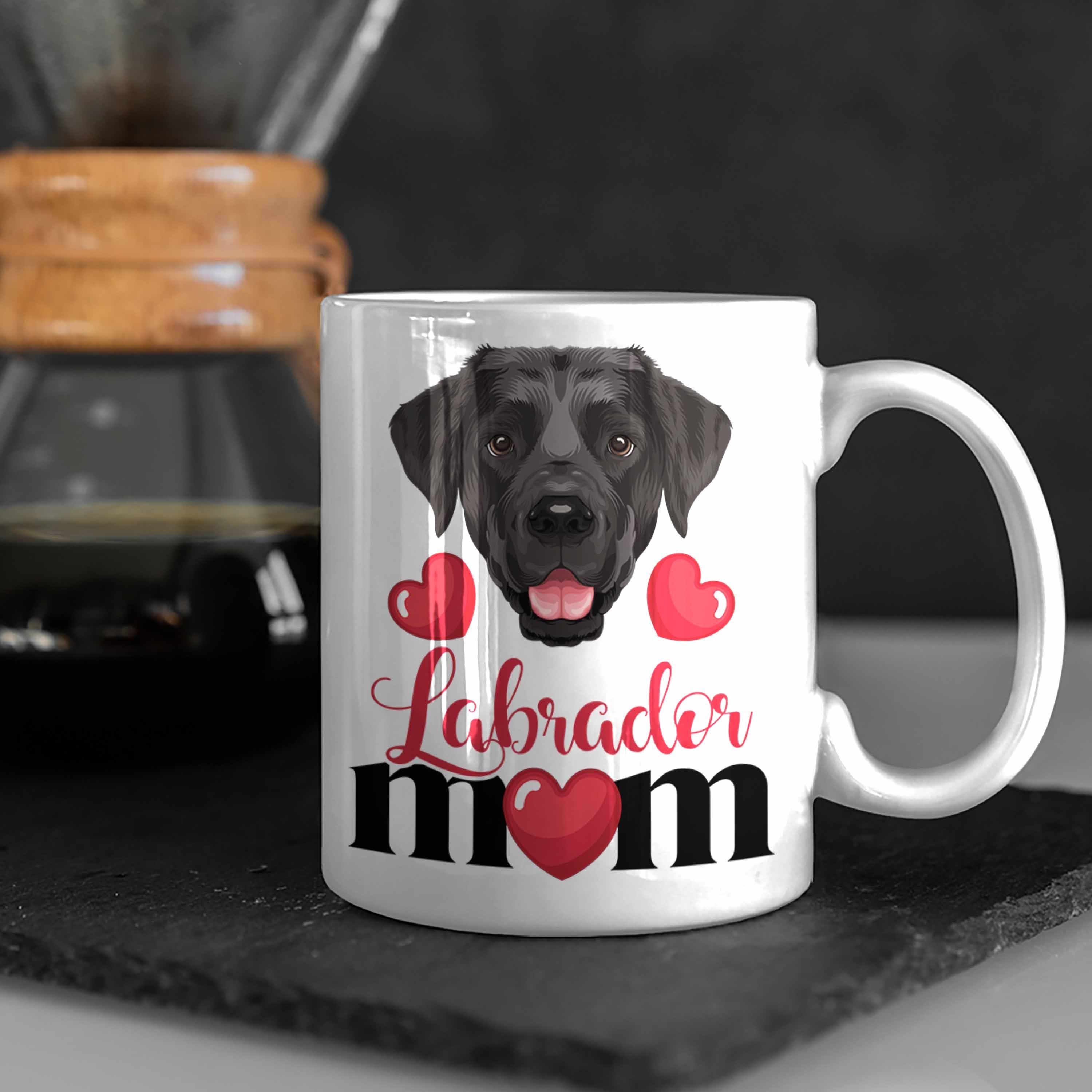 Weiss Geschenkidee Trendation Geschenk Lustiger Spruch Besitzer Mom Tasse Tasse Labrador Mama
