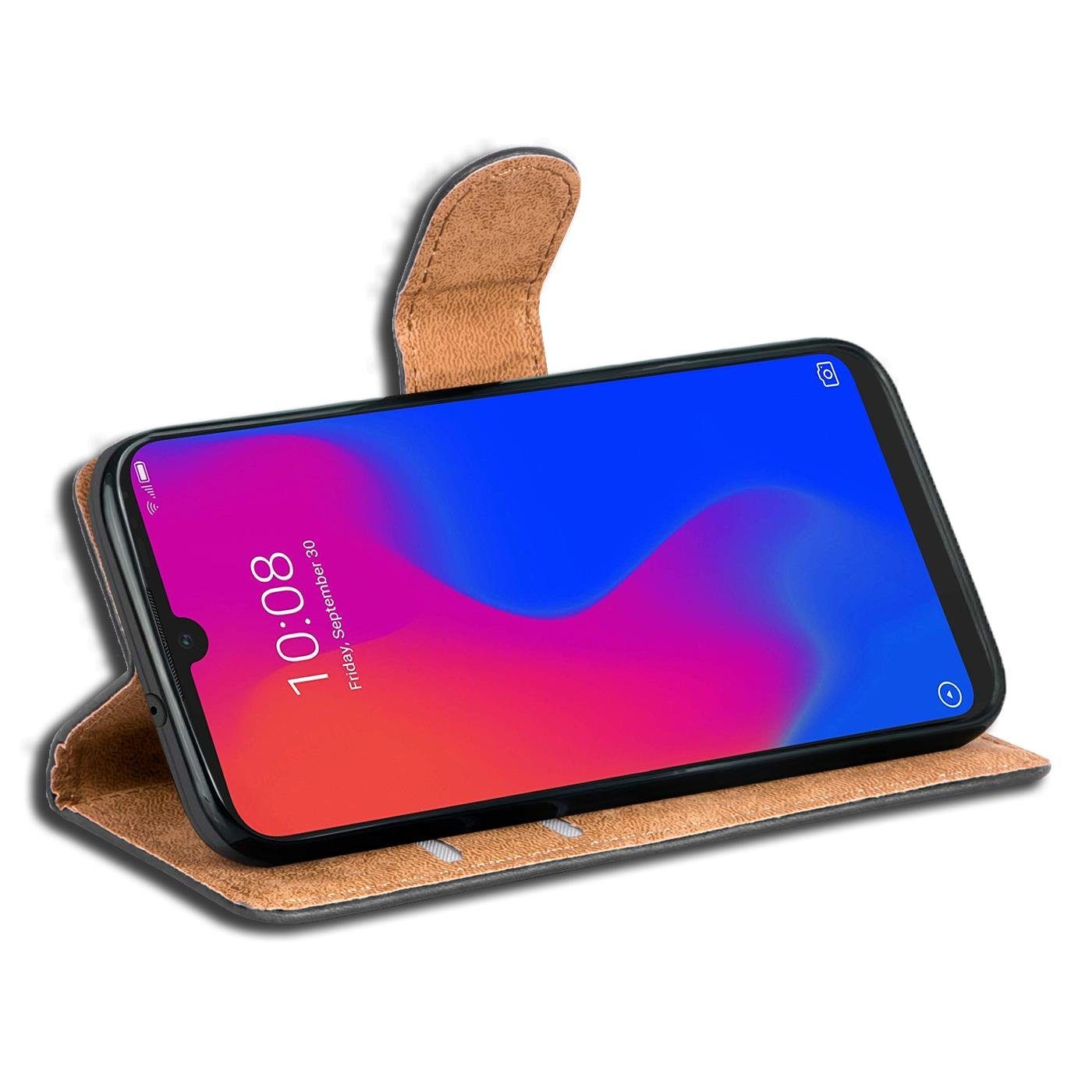 CoolGadget Handyhülle Book Case Handy Tasche für ZTE Blade A7 2019 5,45 Zoll, Hülle Klapphülle Flip Cover für ZTE A7 2019 Schutzhülle stoßfest